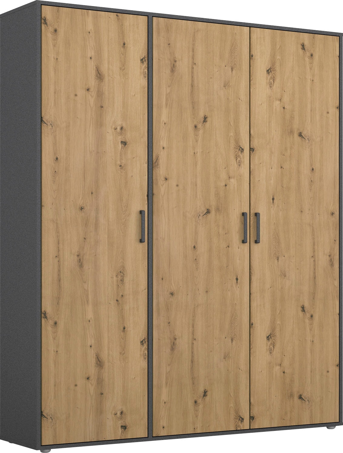 rauch Kleiderschrank "VOYAGER Garderobe Wäscheschrank Schlafzimmer" in 3 verschiedenen Ausstattungen BASIC/CLASSIC/PREMIUM, mit 2 modernen Griffvarianten, viel Stauraum MADE IN GERMANY