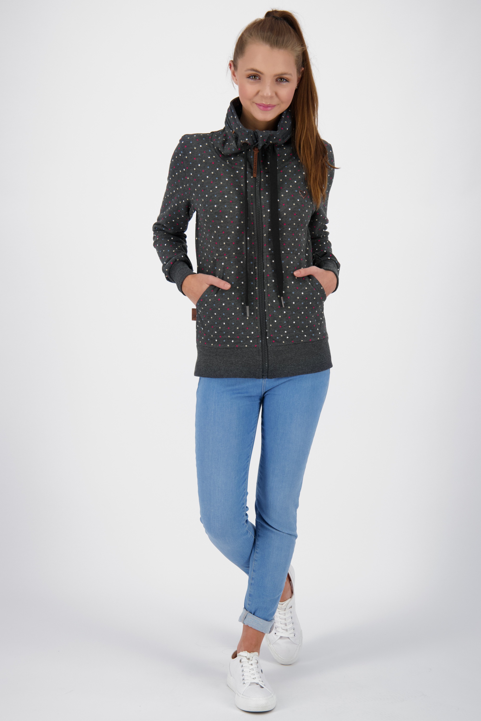 Alife & Kickin Kapuzensweatjacke »Damen VivianAK B«
