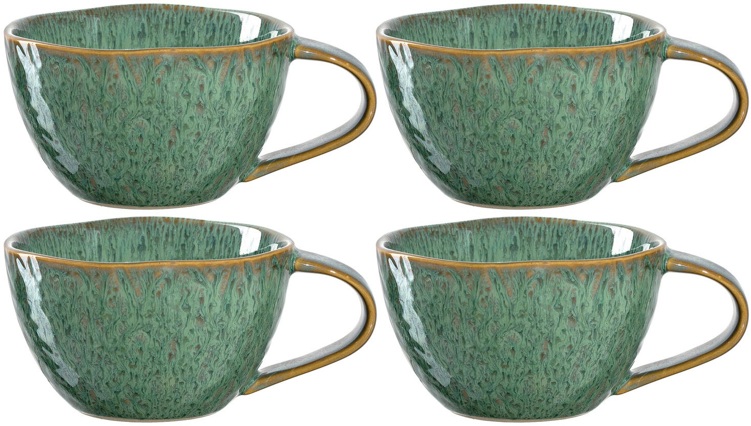 LEONARDO Tasse »MATERA«, (Set, 4 tlg.), 290 ml, 4-teilig