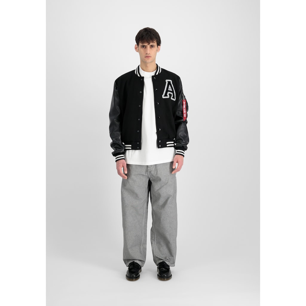 Alpha Industries Collegejacke »ALPHA INDUSTRIES Men - Bomber Jackets PU College Jacket«