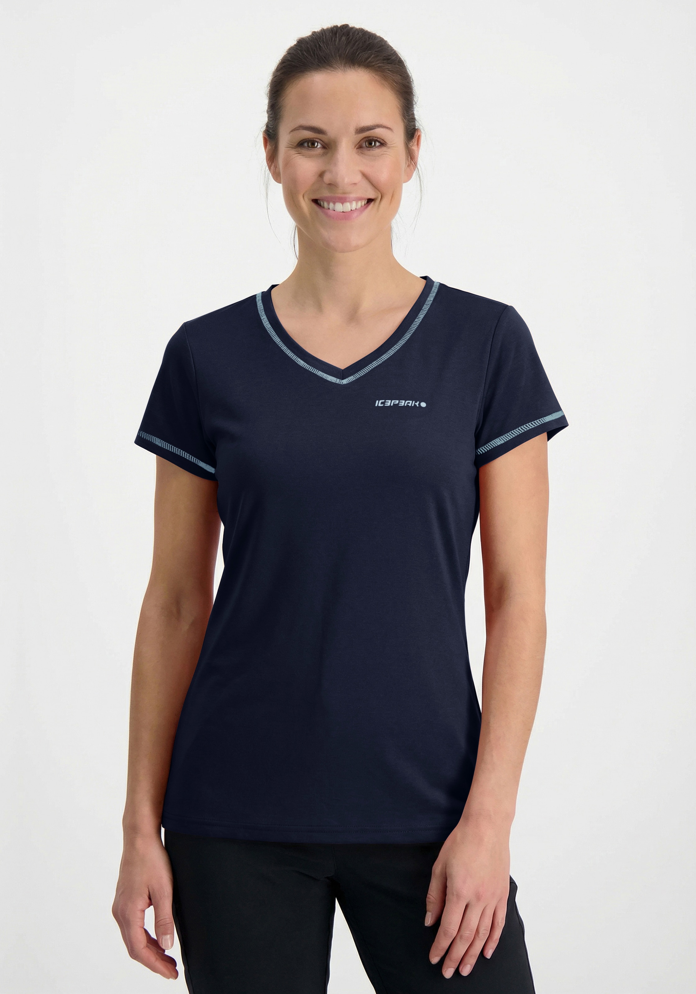 Icepeak Funktionsshirt "BEASLEY" für sportliche Aktivitäten, sportlicher St günstig online kaufen