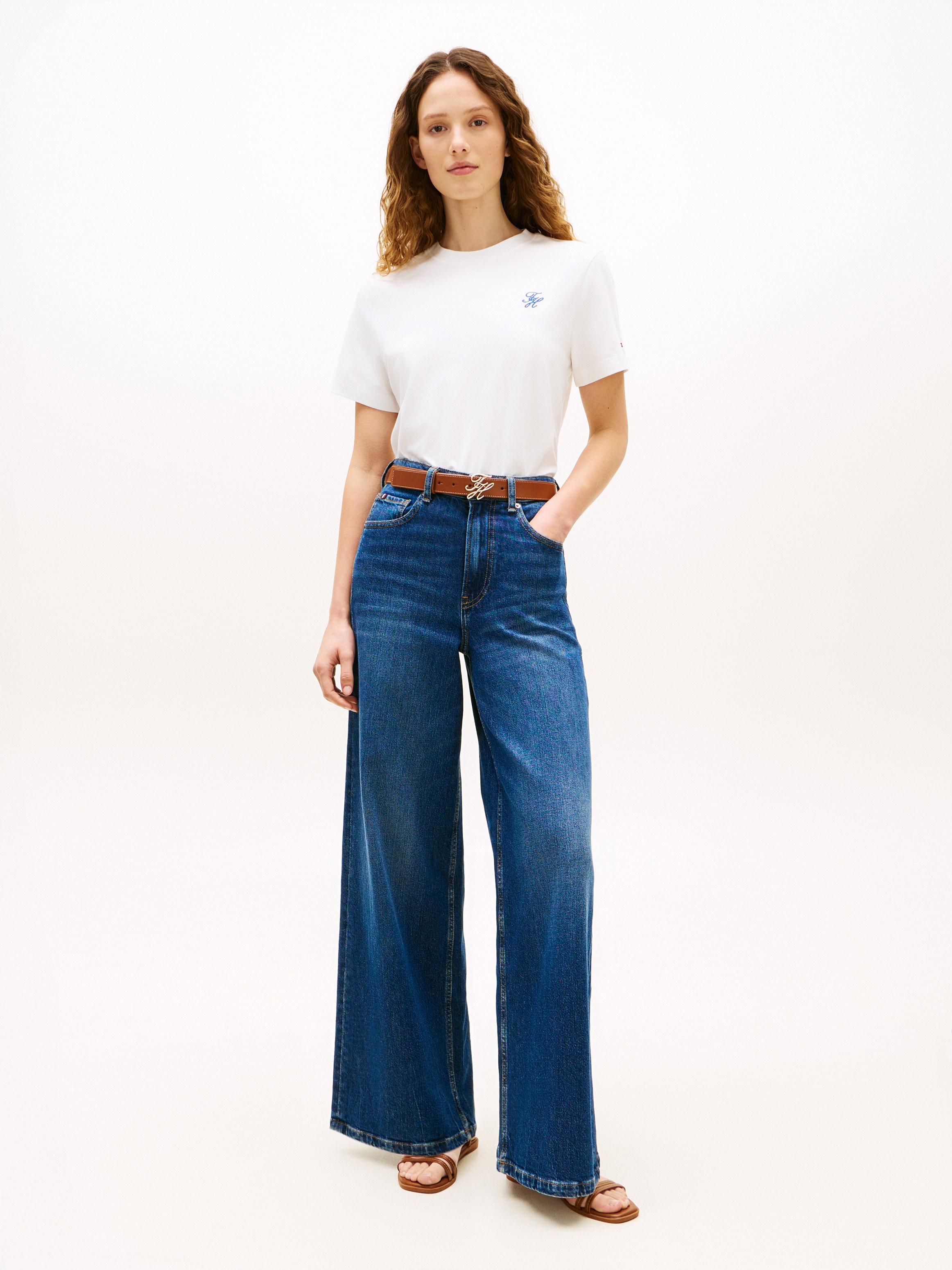 Thumbnail - Tommy Hilfiger Kurzarmshirt "TH SCRIPT REG C-NK SS TEE"