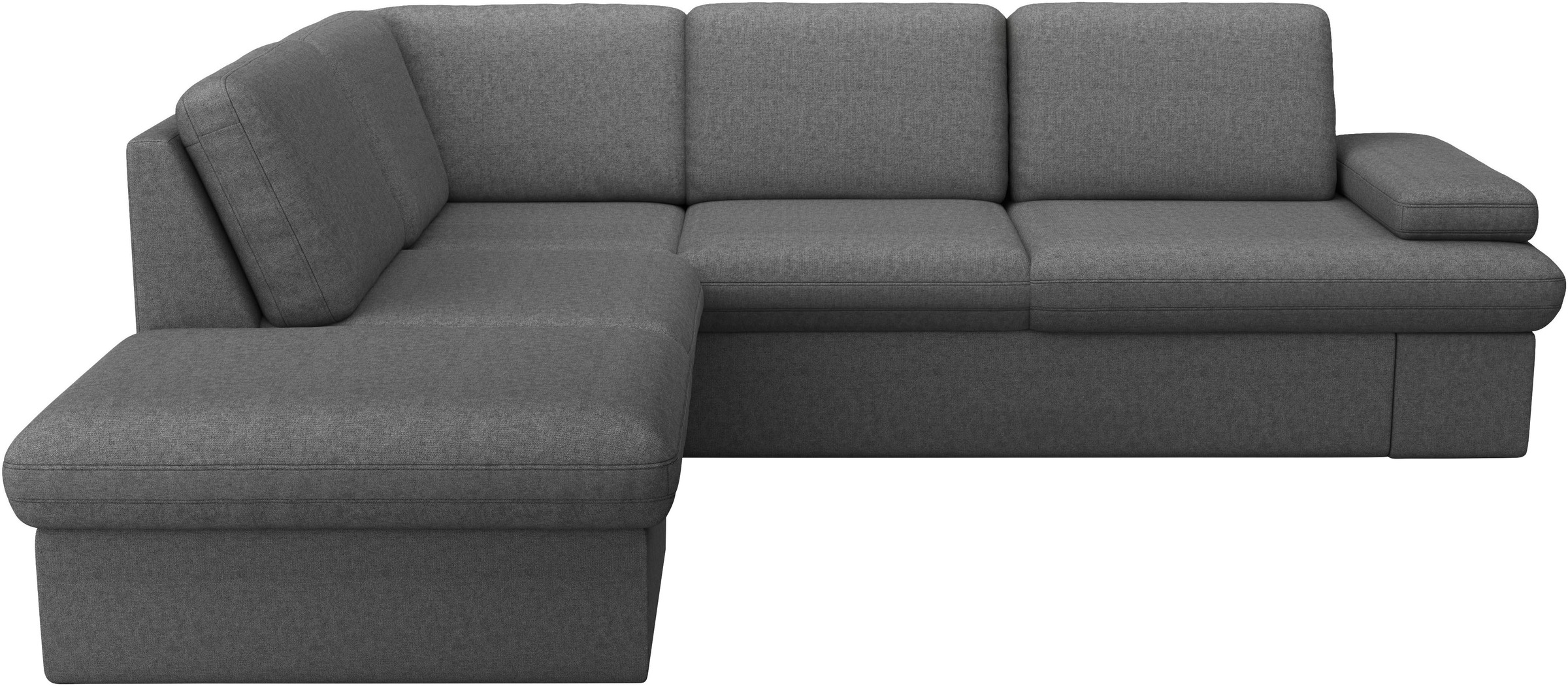 sit&more Ecksofa "Moreno L-Form, B: 238 cm" mit Armteilverstellung, optiona günstig online kaufen