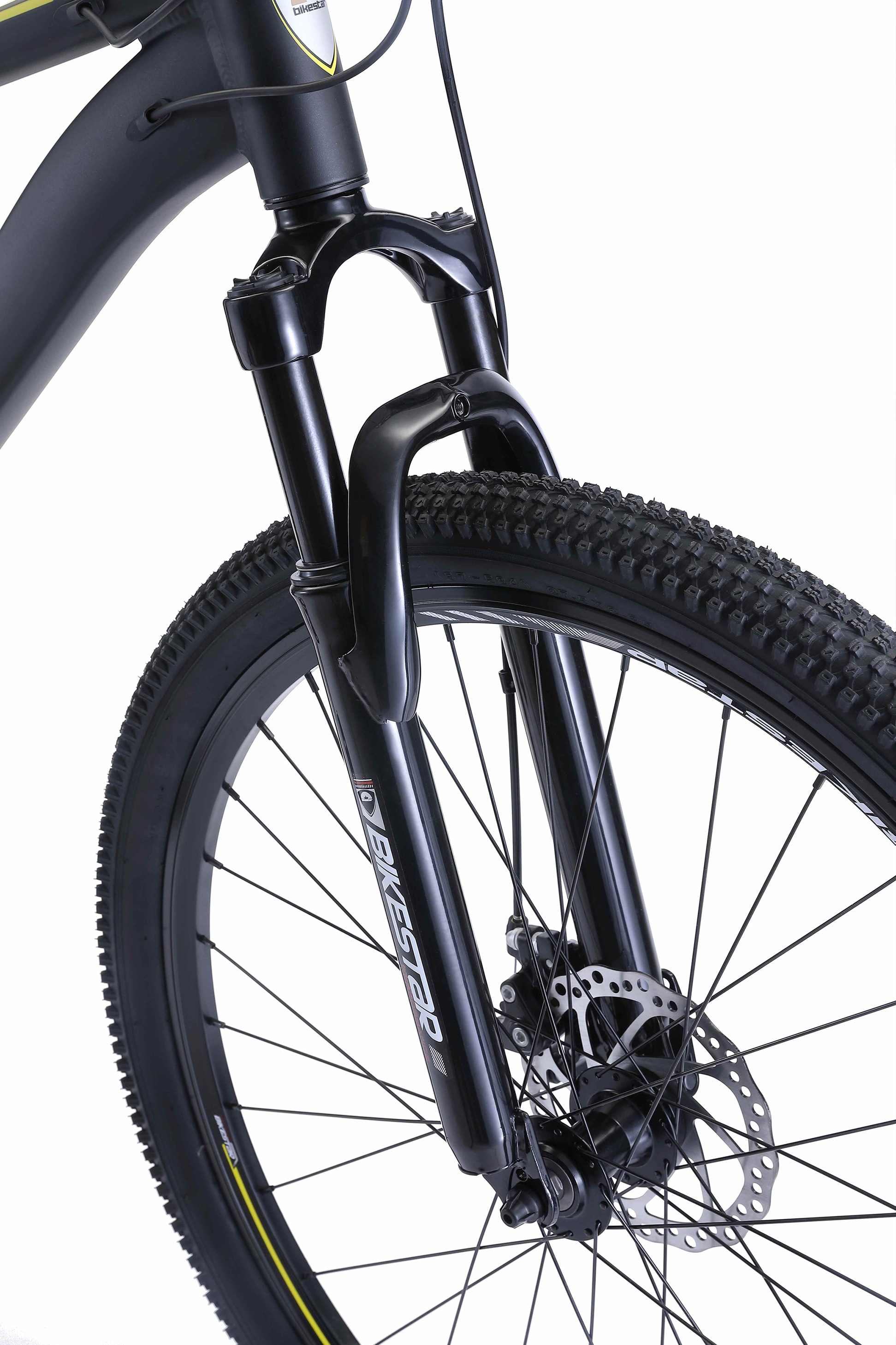 Bikestar Mountainbike, 21 Gang, Shimano, RD-TY300 Schaltwerk, Kettenschaltung, für Damen und Herren, Kettenschaltung