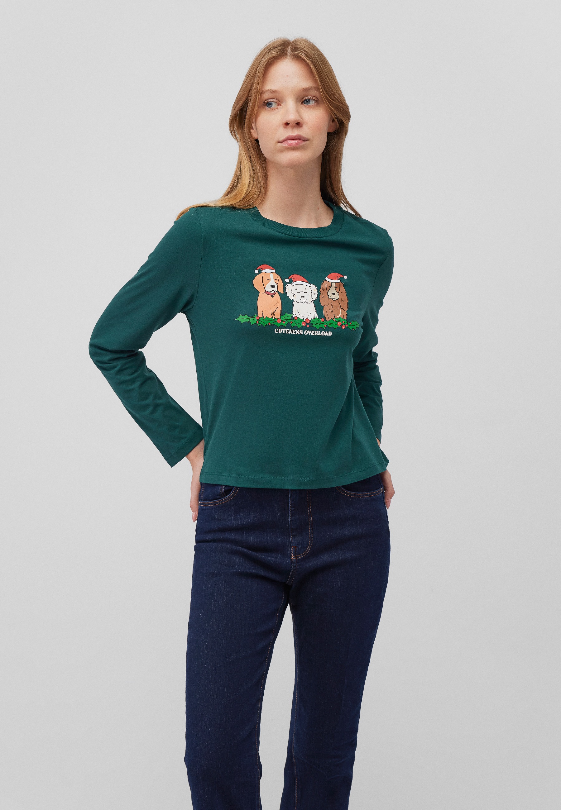 Mavi Langarmshirt »CUTENESS LONGSLEEVE«, Longsleeve X-Mas