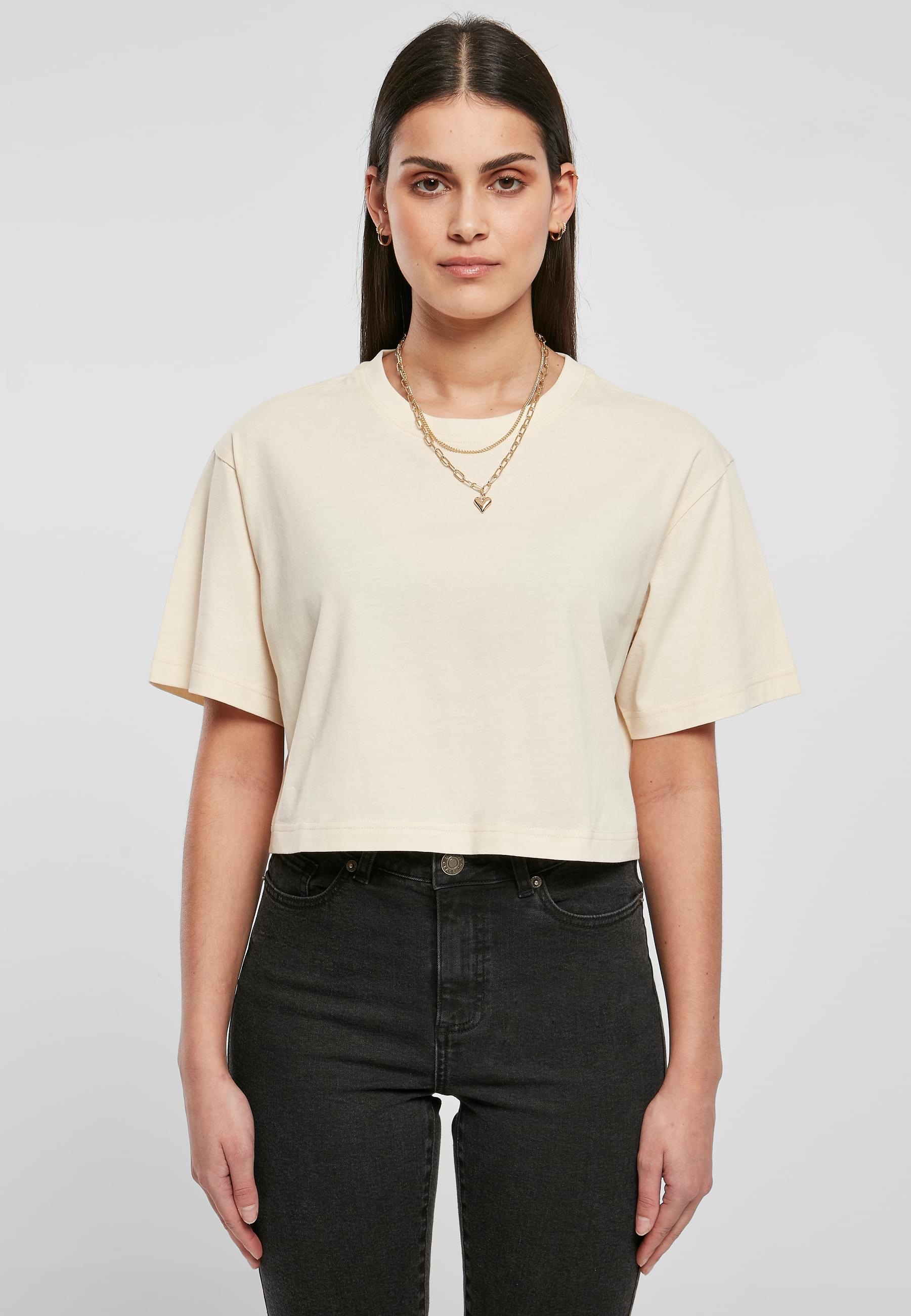 URBAN CLASSICS T-Shirt »Urban Classics Damen Ladies Short Oversized Tee«, (1 tlg.)