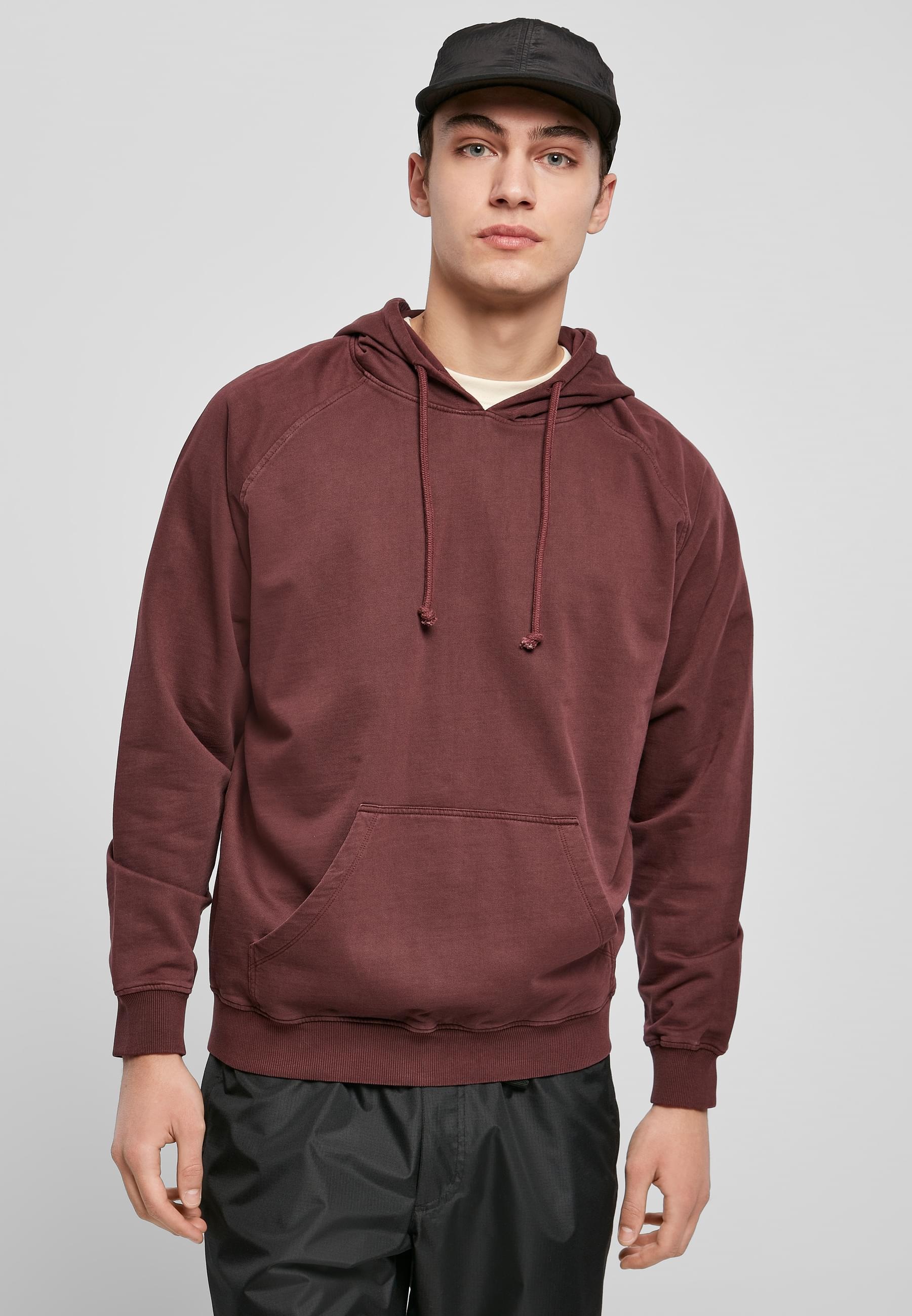 URBAN CLASSICS Sweatshirt »Urban Classics Herren Overdyed Hoody«, (1 tlg.)