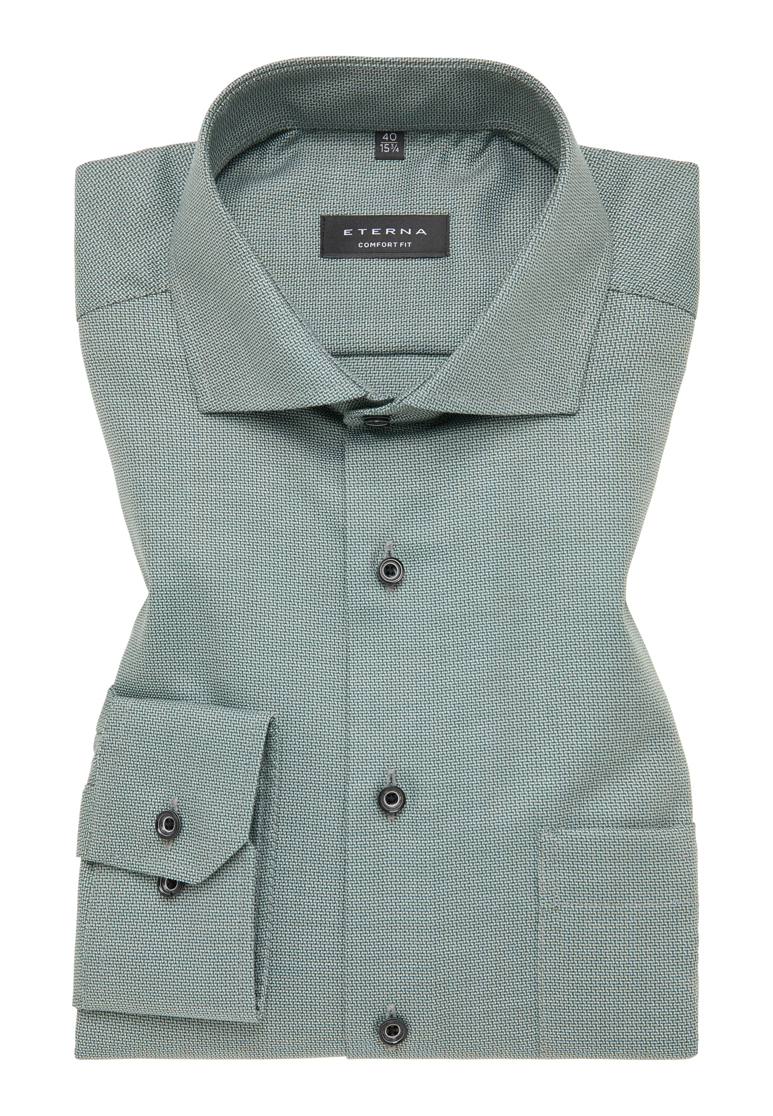 Eterna Langarmhemd »COMFORT FIT« NON IRON (bügelfrei)