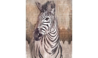 Komar Fototapete »Zebra«, bedruckt-realistisch kaufen