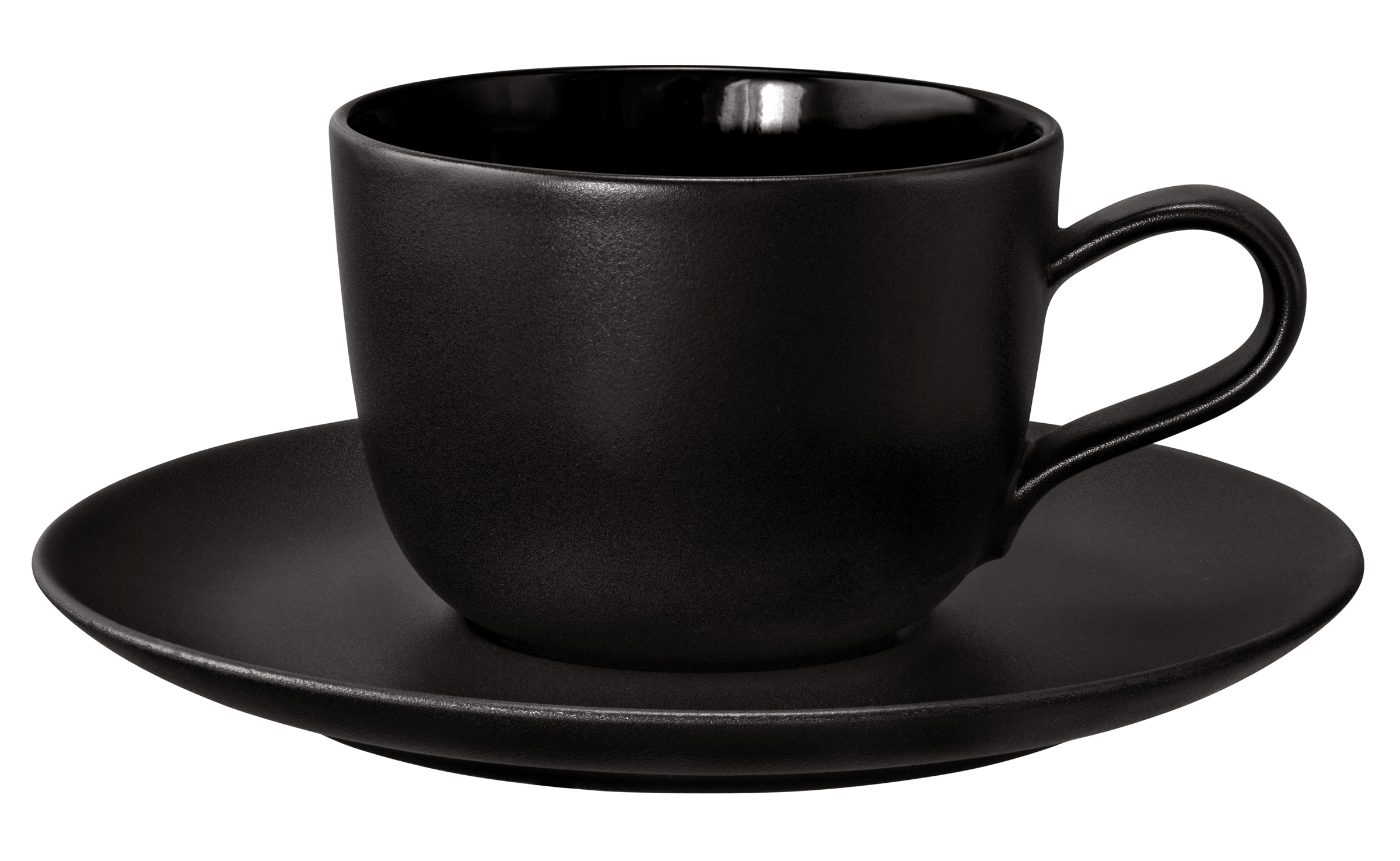 Seltmann Weiden Tasse »Liberty - Velvet Black«, (1 tlg.), Kaffeeobertasse 0,26 l