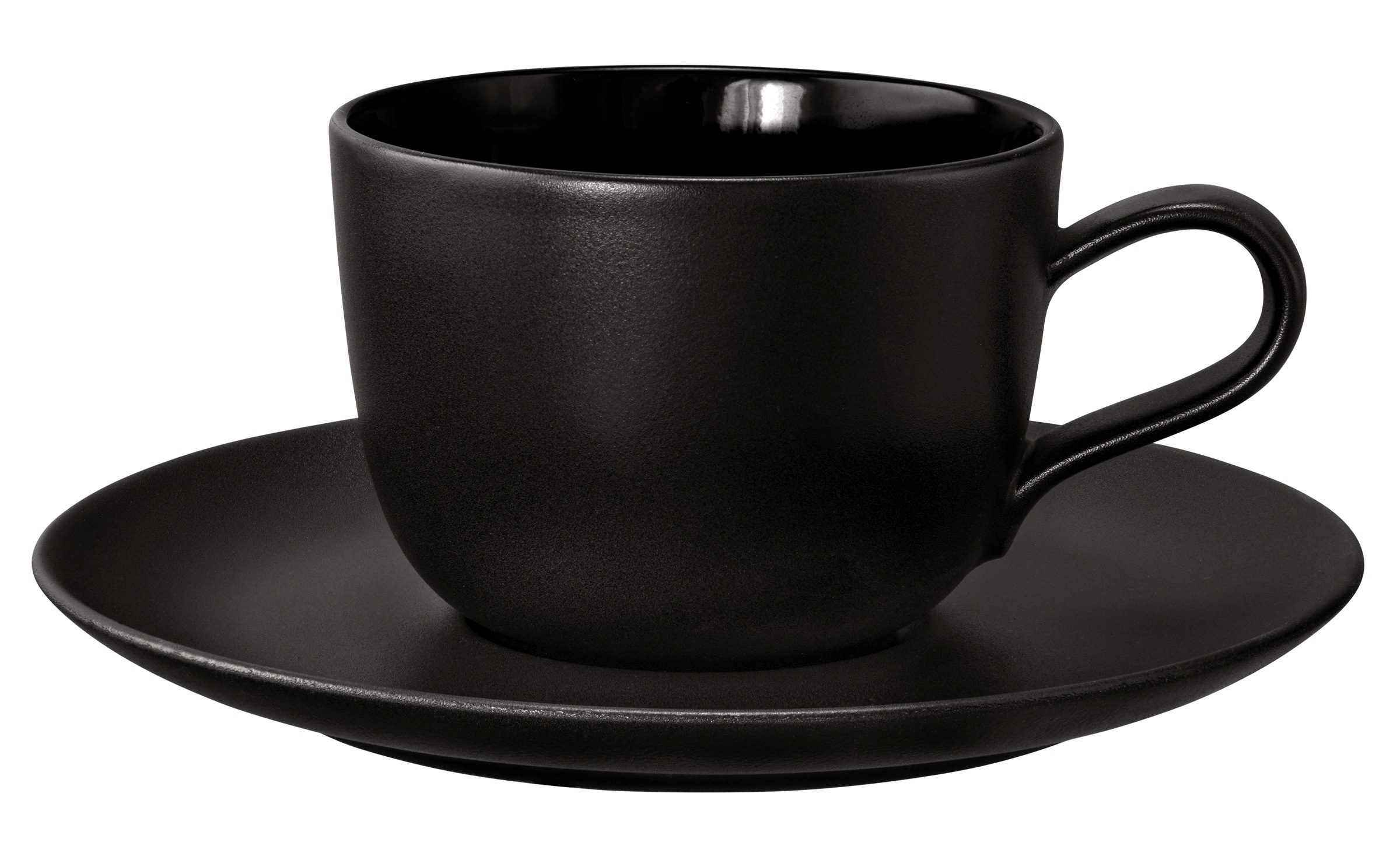 Seltmann Weiden Tasse "Liberty - Velvet Black" Kaffeeobertasse 0,26 l günstig online kaufen