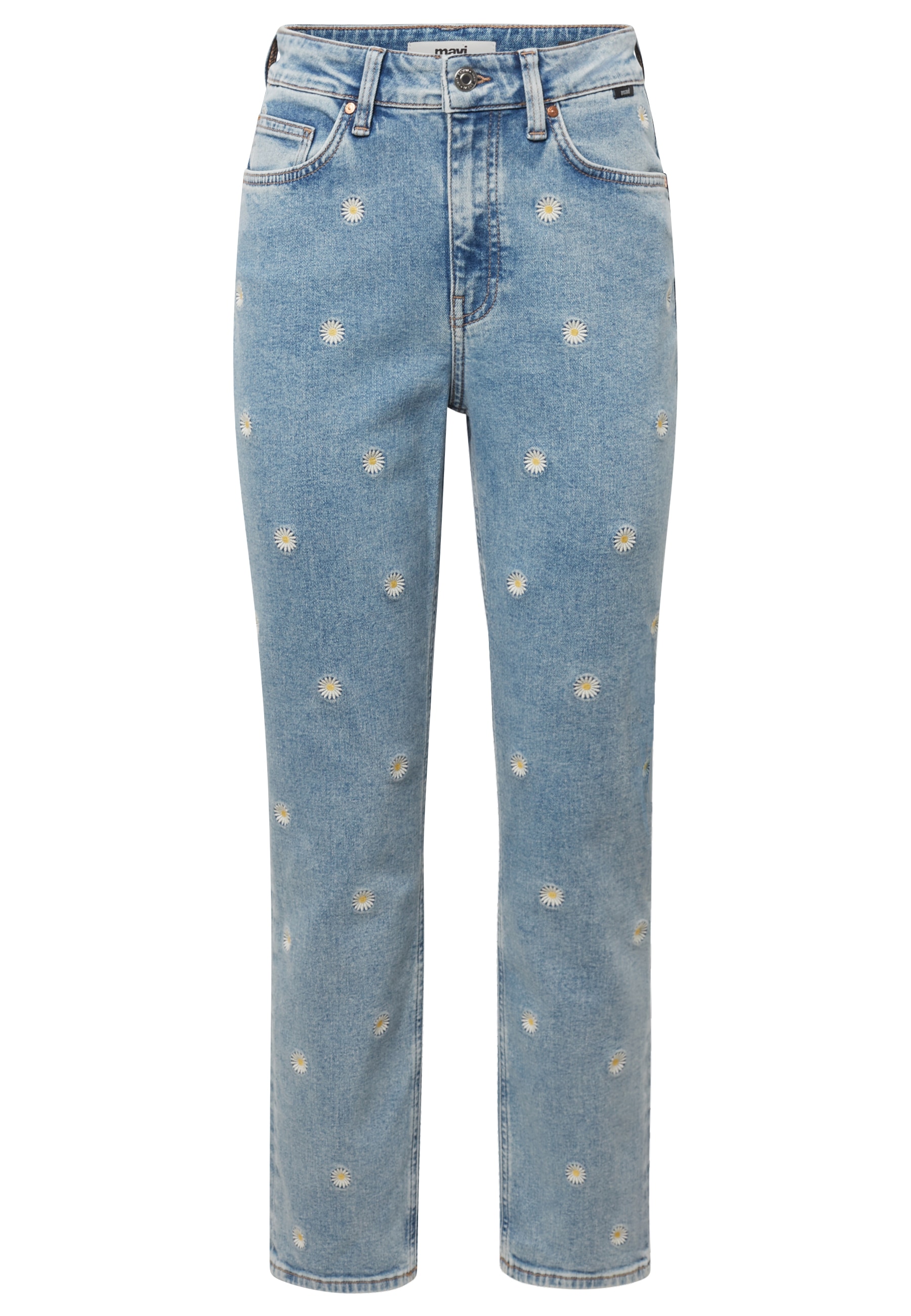 Mavi Straight-Jeans »NEW YORK«, gerde Form