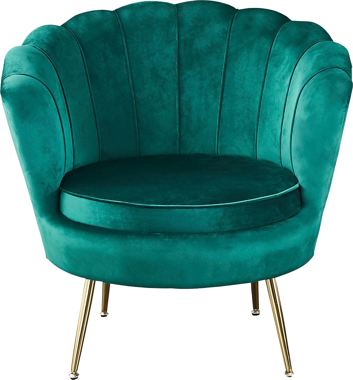 SalesFever Loungesessel "Clam - Design Loungesessel", Prachtvoll extravagan günstig online kaufen