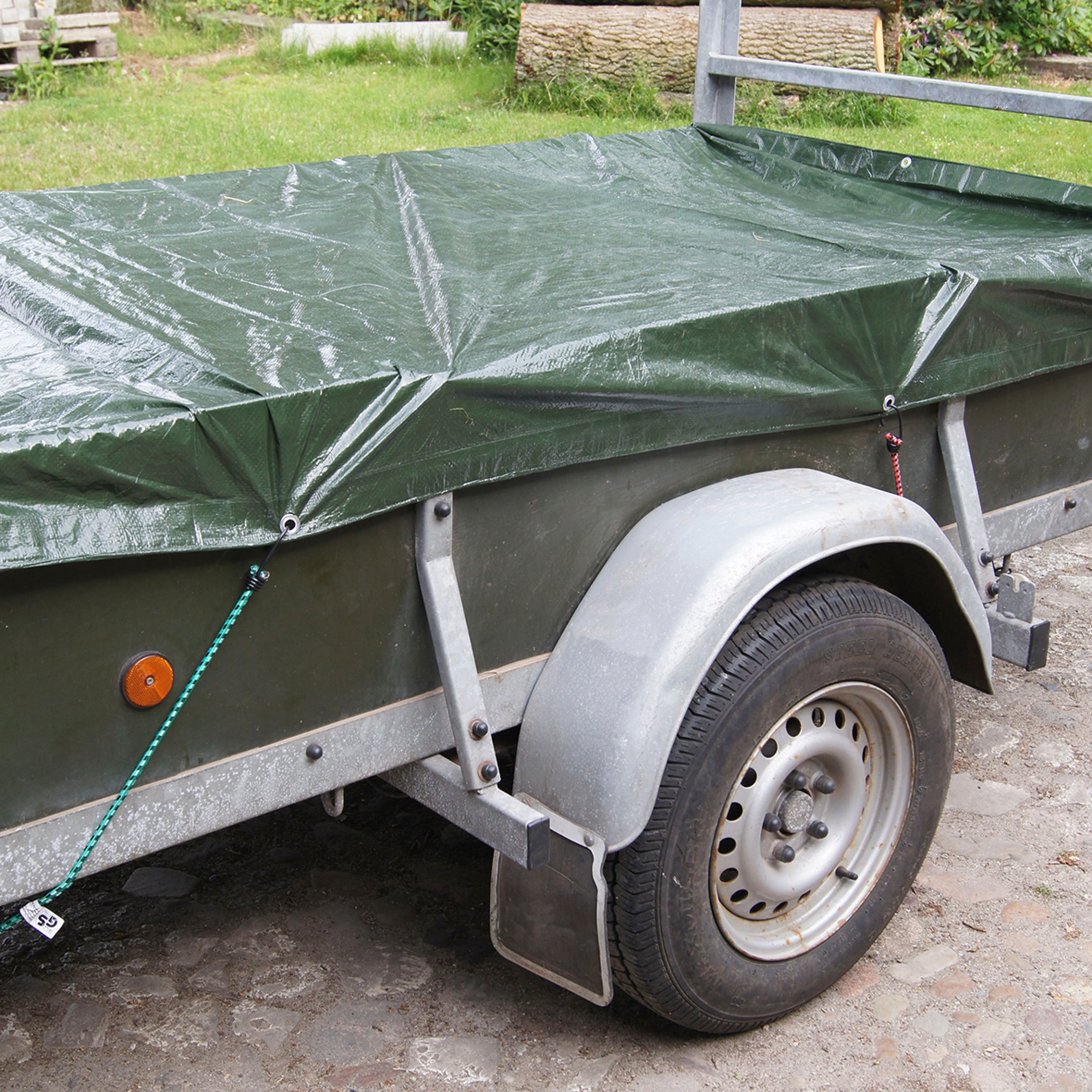 meister Schutzplane »Abdeckplane«, 10 x 12 m - 100 g/m², beidseitig beschichtet und wasserabweisend