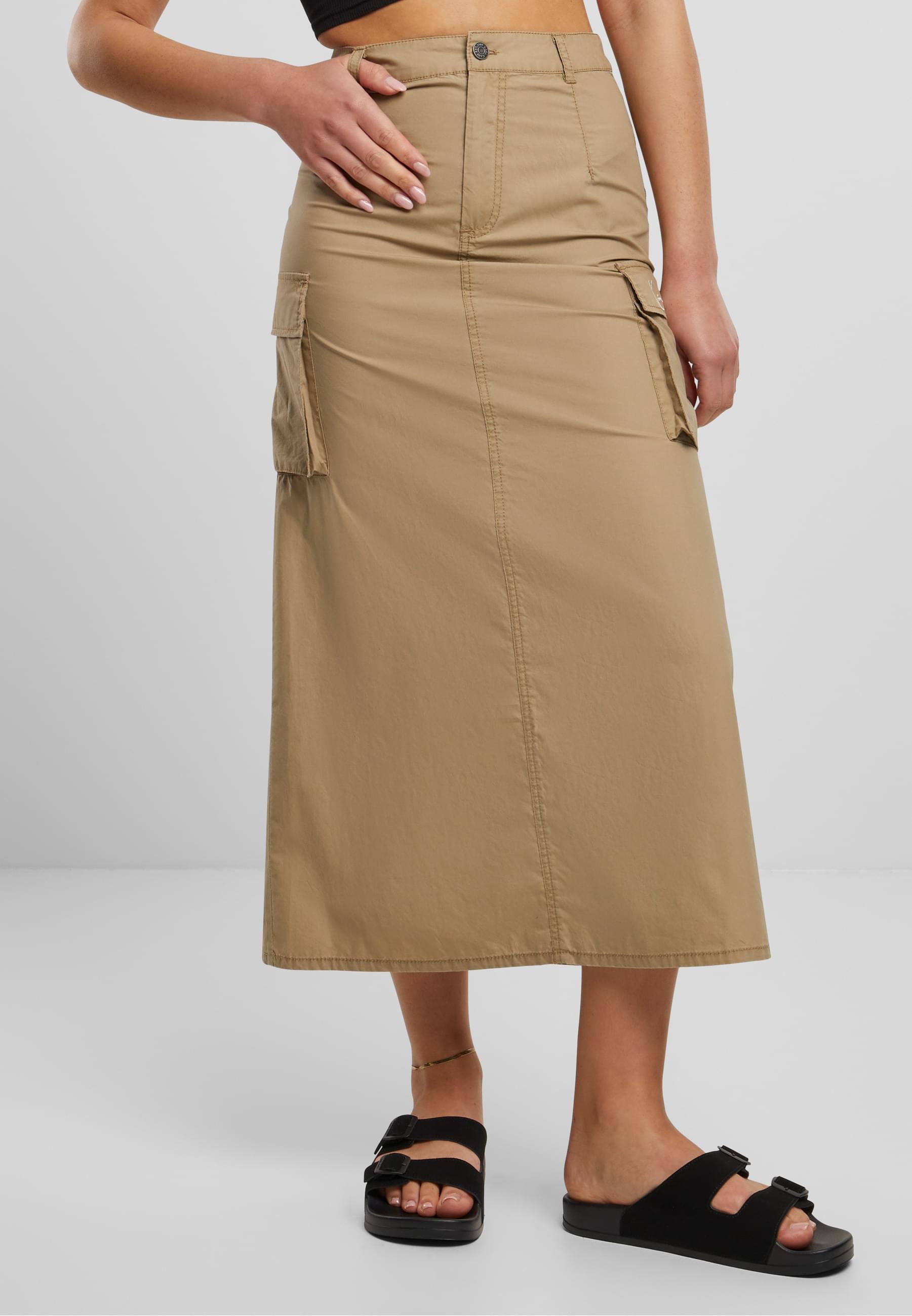 Karl Kani Sommerrock »Karl Kani Karl Kani Signature Long Cargo Skirt«, (1 tlg.)