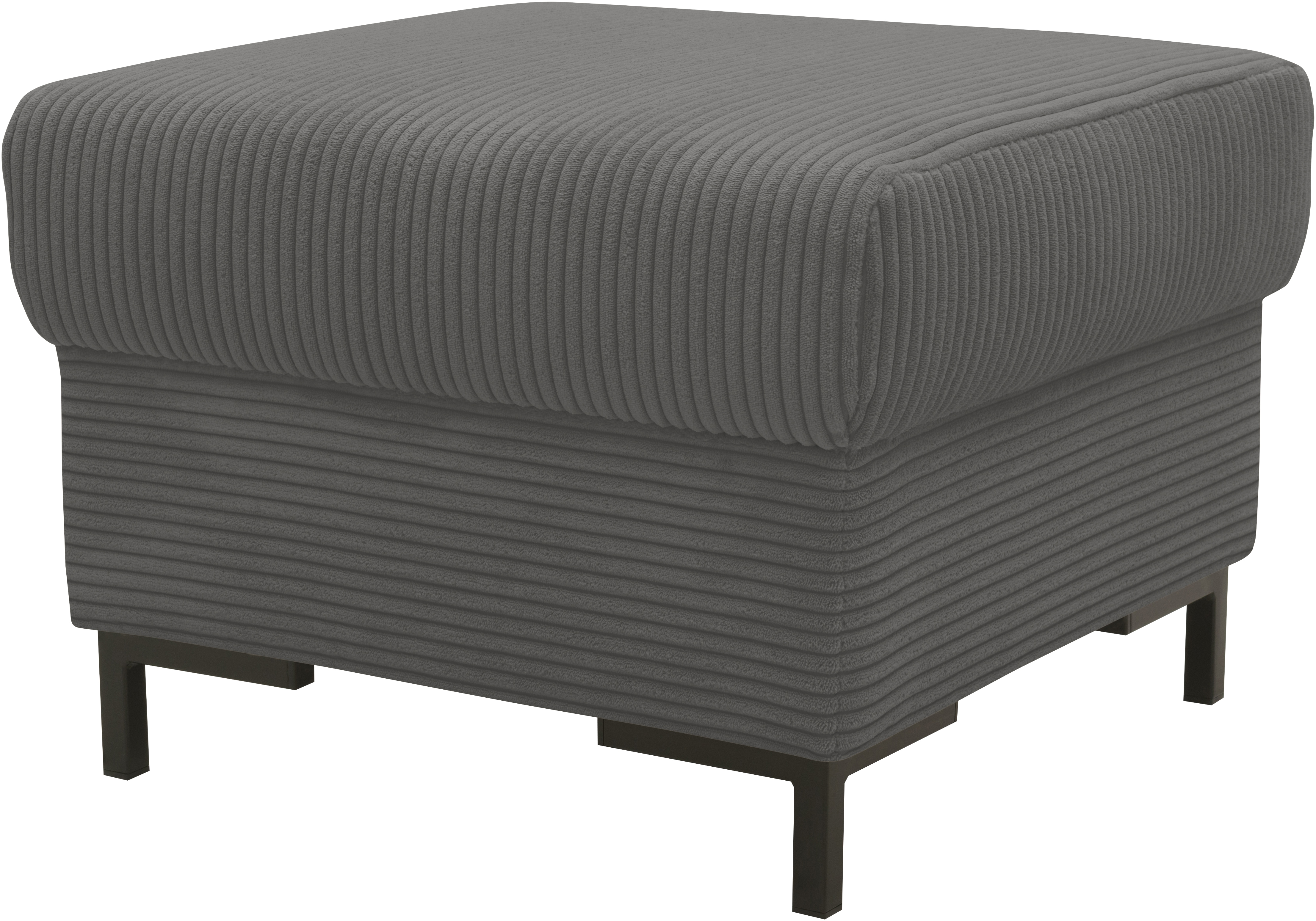 Home affaire Polsterhocker "Jamie 2" auch in Cord, passend zur Serie, B/T/H: 54/54/45 cm