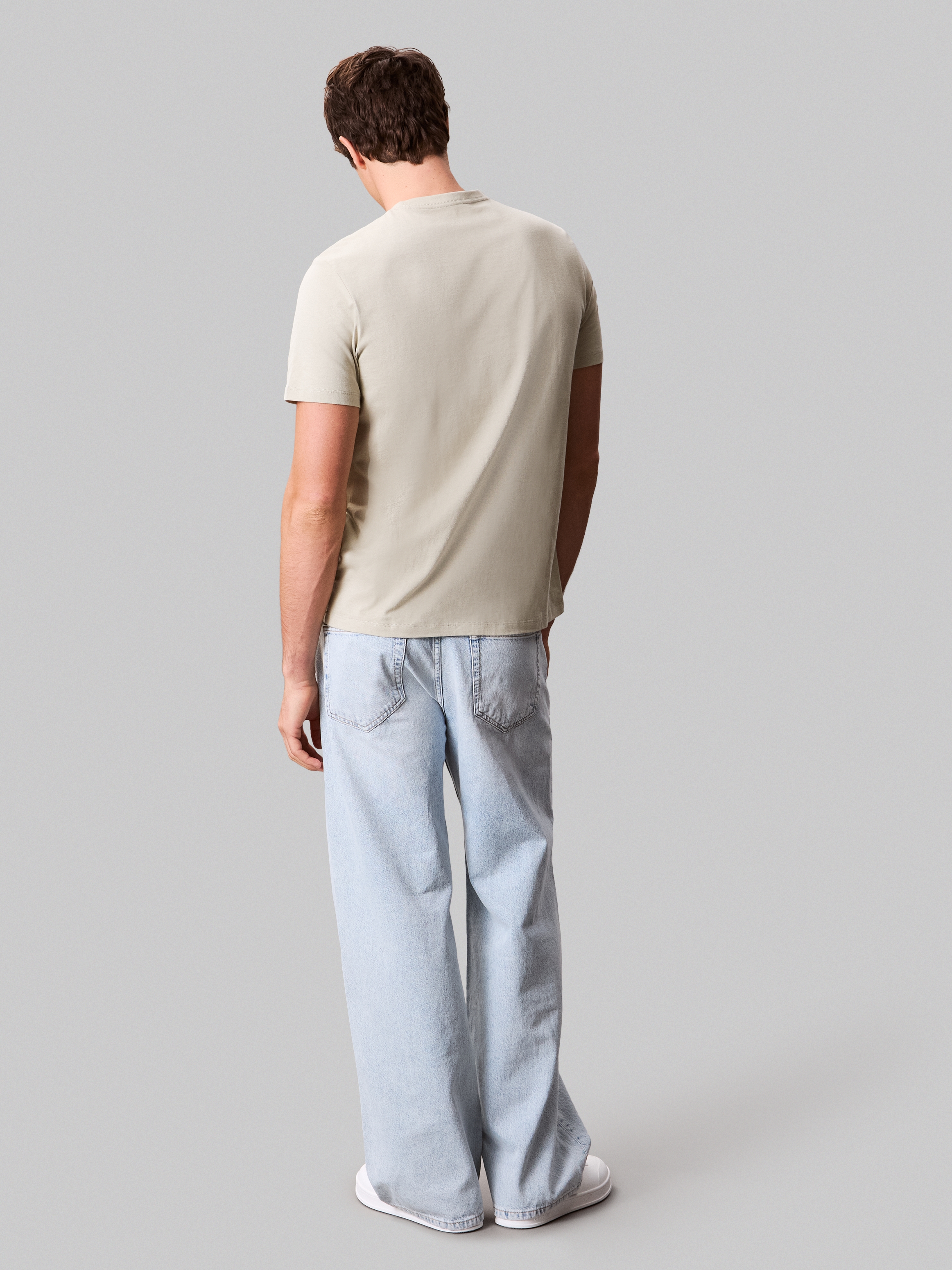 Calvin Klein Jeans T-Shirt »SS 30s E CLVN LN 3D«, Mit Rundhalsausschnitt