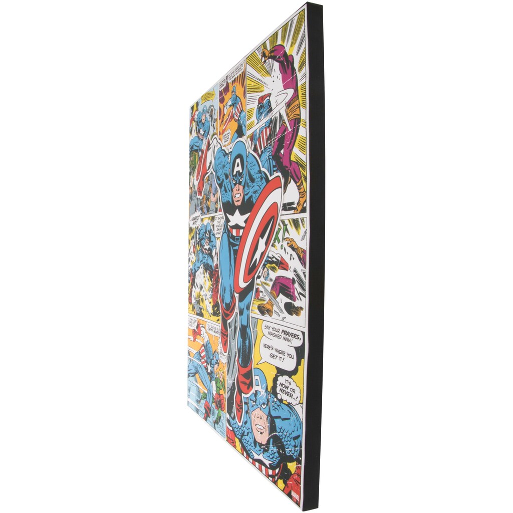 Art for the home Leinwandbild »CAPTAIN AMERICA«, Fantasy