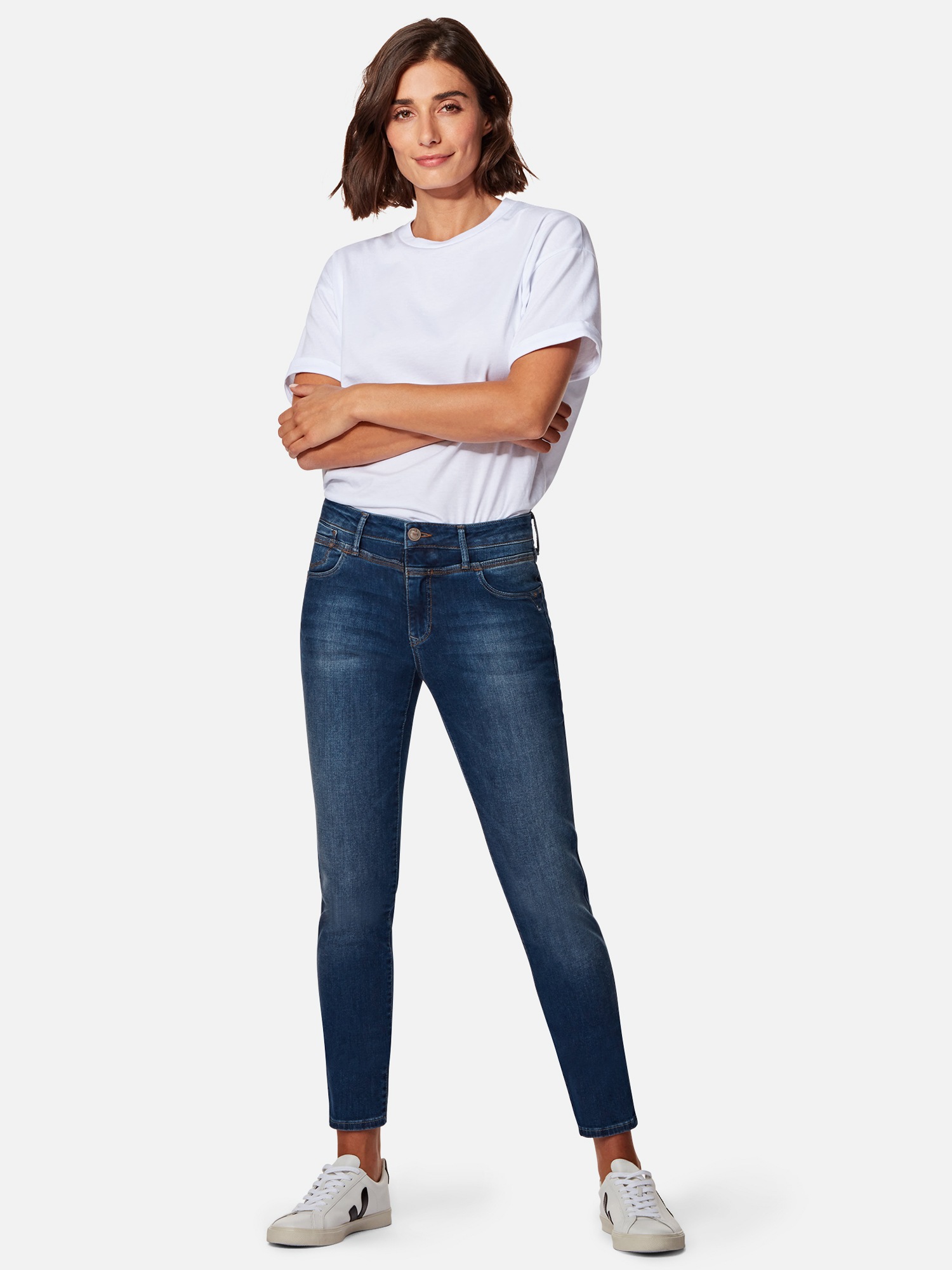 Mavi Skinny-fit-Jeans »// Label-Detail Modell "Sophie"«, Schmale Jeans