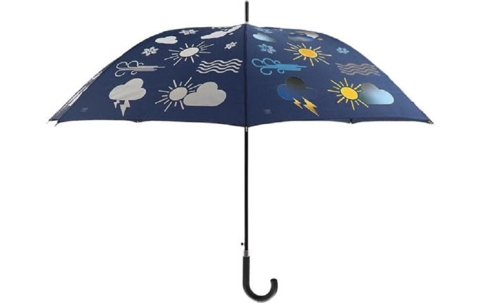 esschert design Stockregenschirm »Wetter Blau«