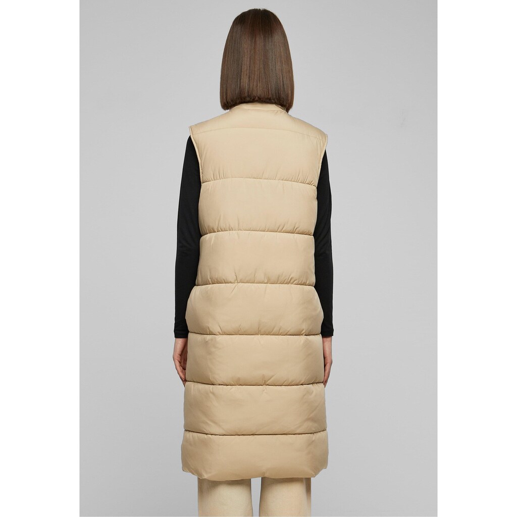 URBAN CLASSICS Steppweste »Urban Classics Damen Ladies Long Puffer Vest«