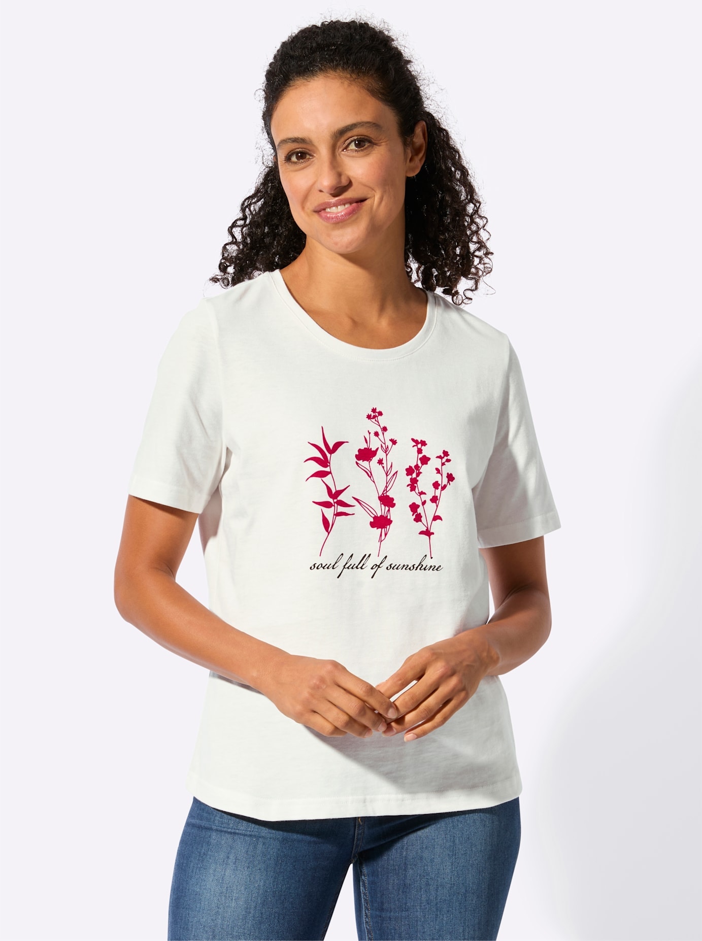 Inspirationen Rundhalsshirt "Kurzarm-Shirt", 1 tlg. günstig online kaufen