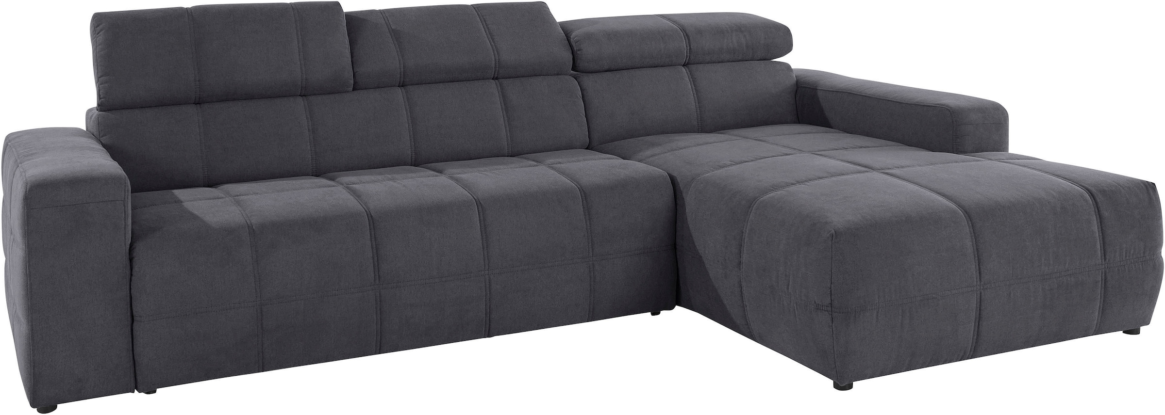 DOMO collection Ecksofa "Brandon große Ausführung B/T/H: 289/177/80 cm, auc günstig online kaufen