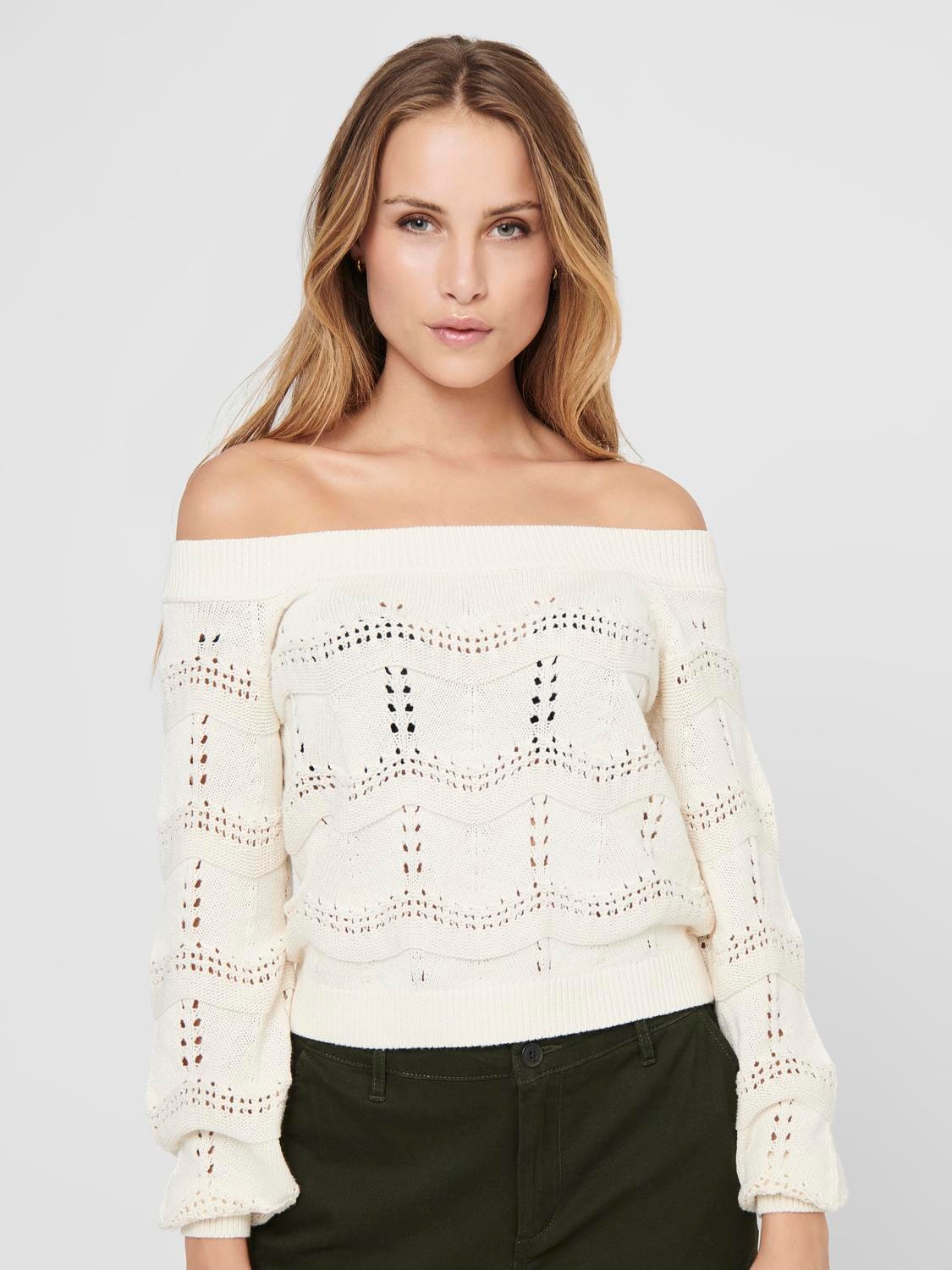 ONLY Strickpullover »ONLVILDA LIFE L/S PULLOVER KNT NCA«