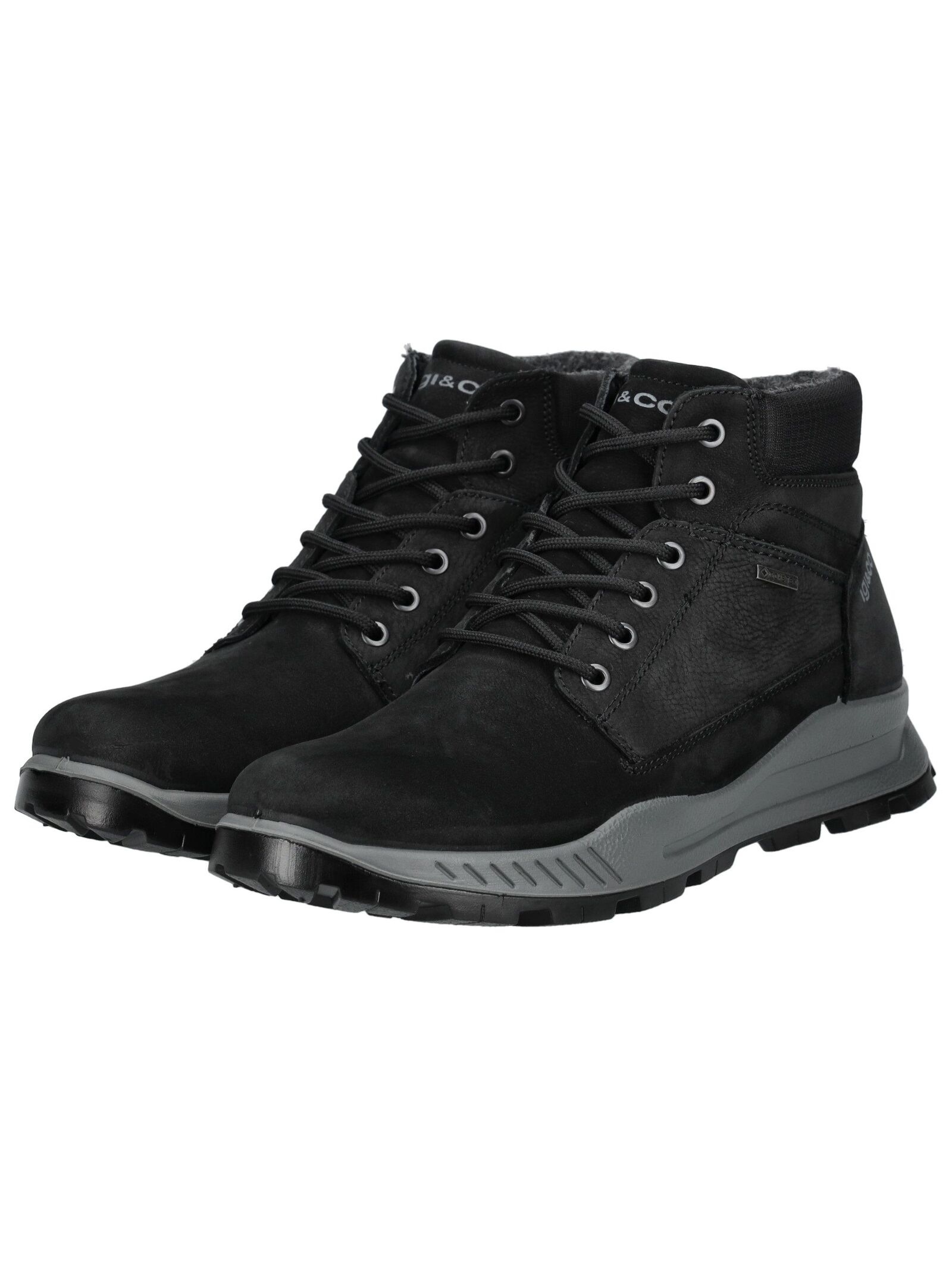 IGI & CO Schnürstiefelette »IGI & CO Stiefelette Nubukleder/Textil«