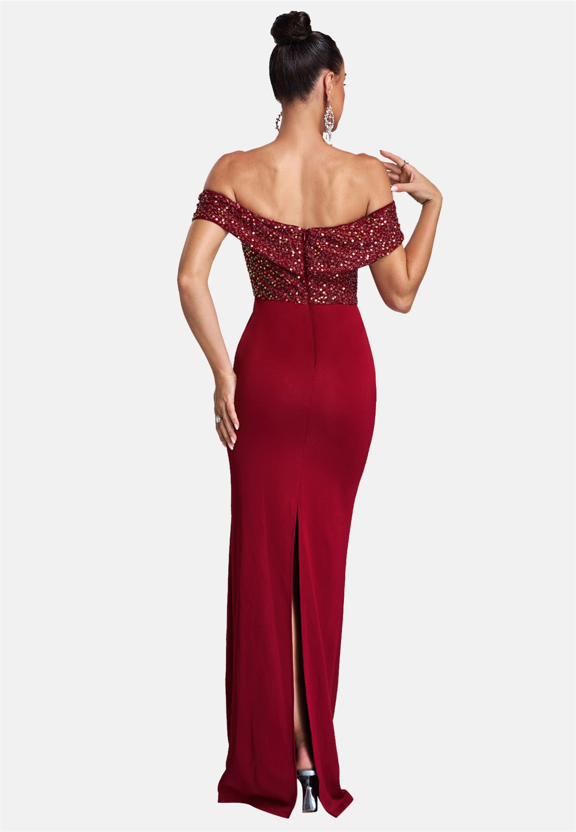 Moda Minx Jerseykleid »Juliana Off Shoulder Dress«, im schulterfreien Design