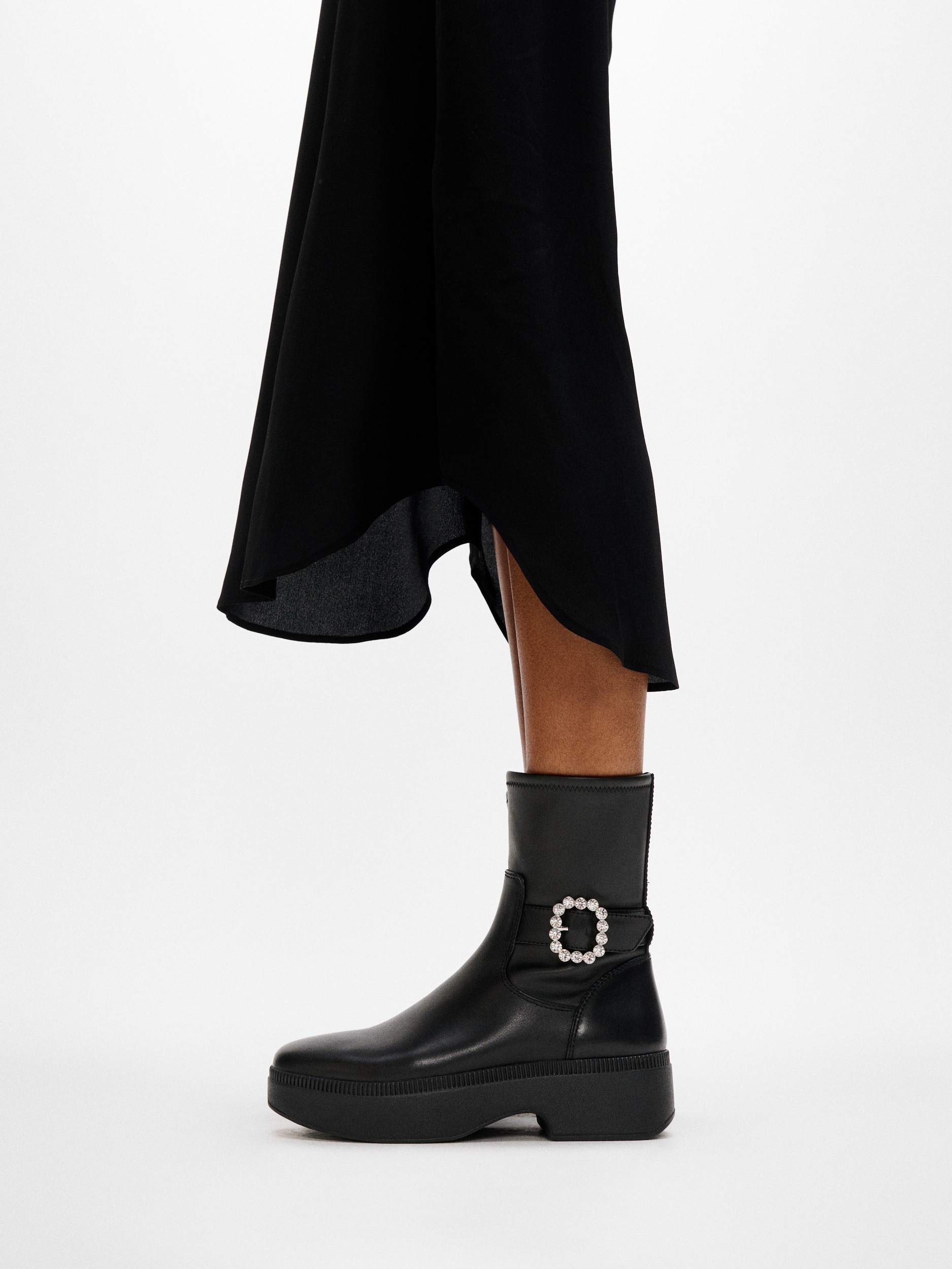 Fitflop Plateaustiefelette "F-LUMA CRYSTAL", Boots, Chunky Boot mit Plateau günstig online kaufen