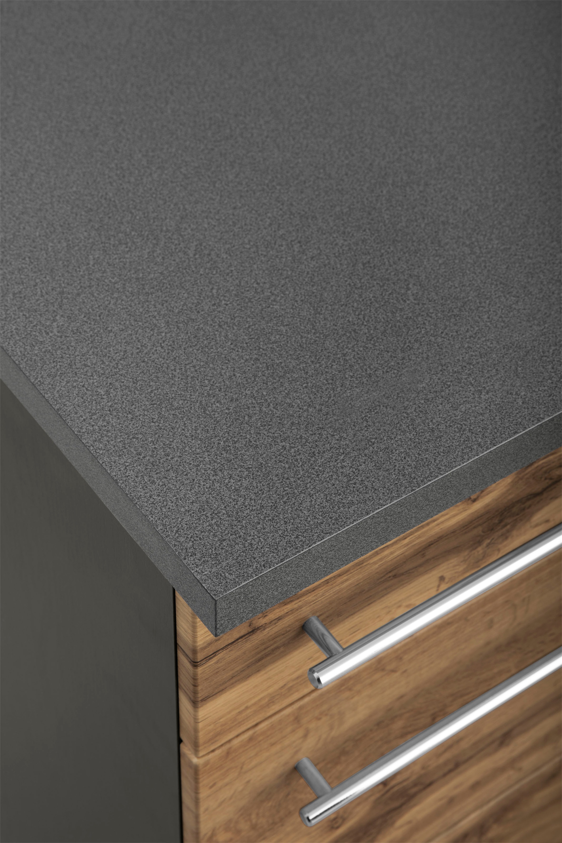 KOCHSTATION Winkelküche »KS-Samos«, Stellbreite 280x220 cm, wahlweise mit E-Geräten, mit Arbeitsplatte