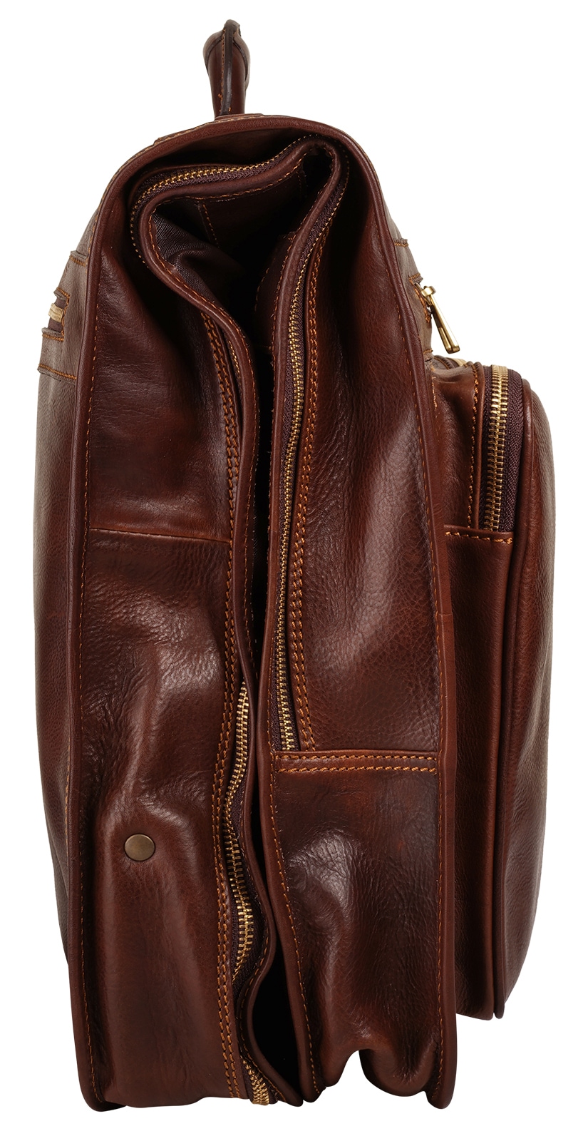 Piké Reisetasche, echt Leder, Made in Italy