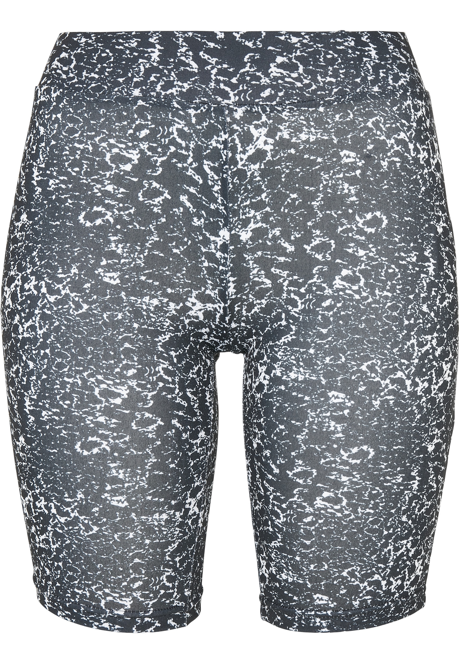 URBAN CLASSICS Stoffhose "Urban Classics Damen Ladies AOP Cycle Shorts" günstig online kaufen