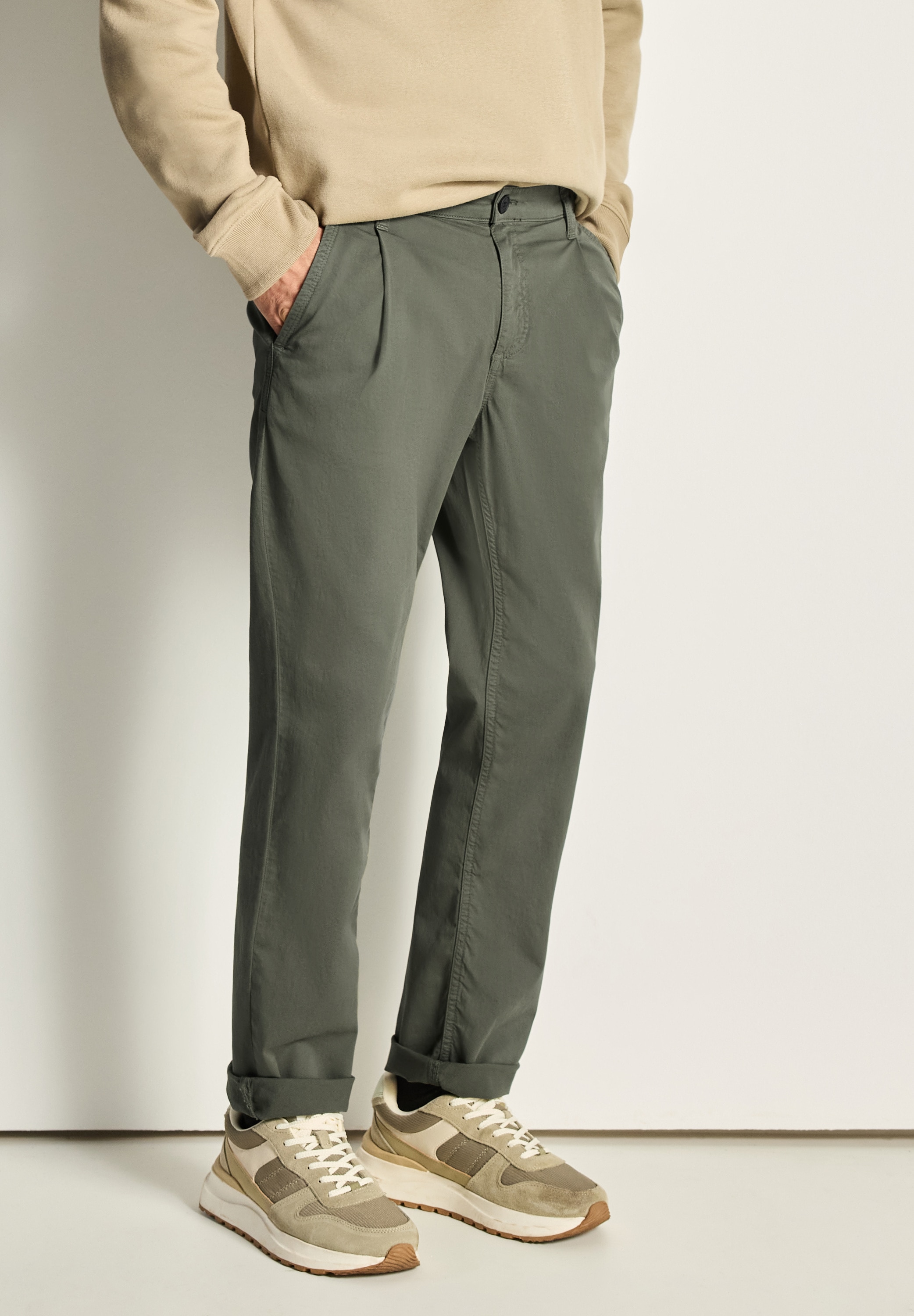 STREET ONE MEN aus Baumwolle mit Stretchanteil