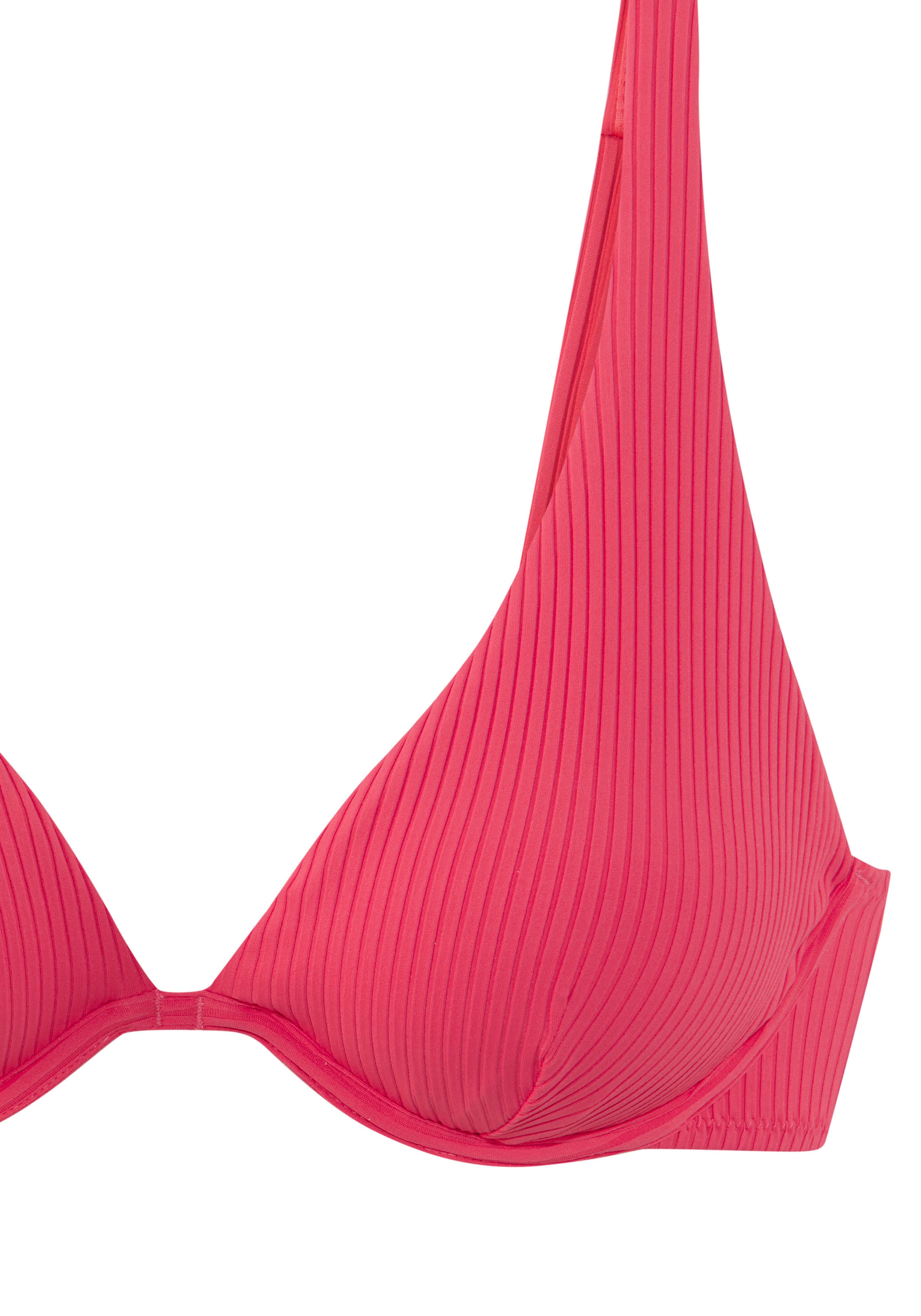 Elbsand Bügel-Bikini, aus trendiger Rippware
