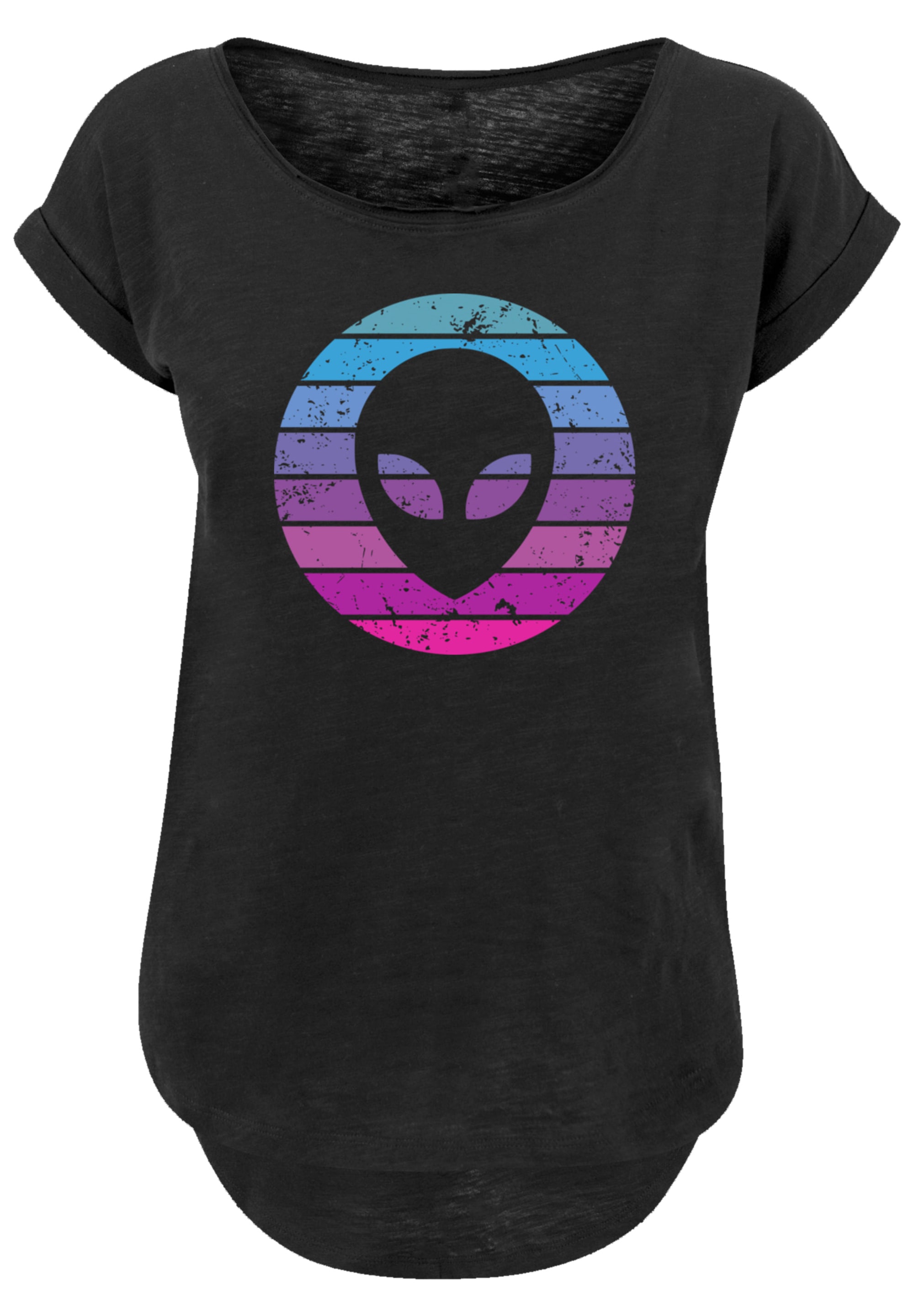 F4NT4STIC T-Shirt »Alien Kopf«, Premium Qualität