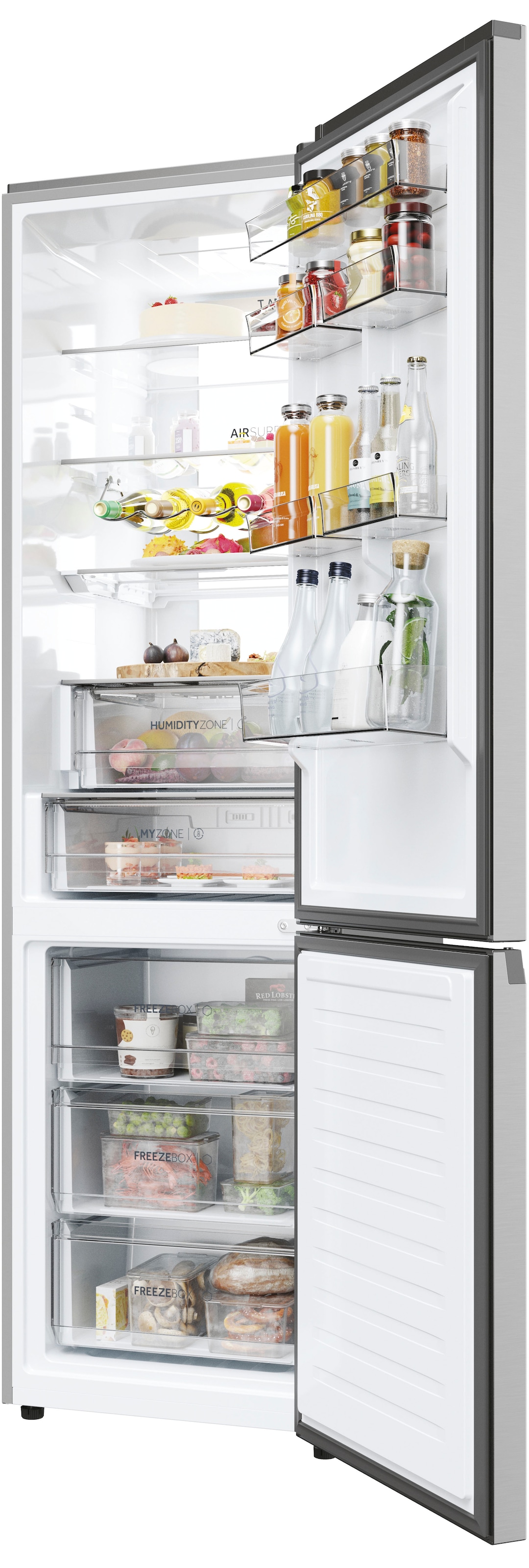 Haier Kühl-/Gefrierkombination 2D 60 Series 7 "HDPW7620AANPK" 205 cm hoch 5 günstig online kaufen