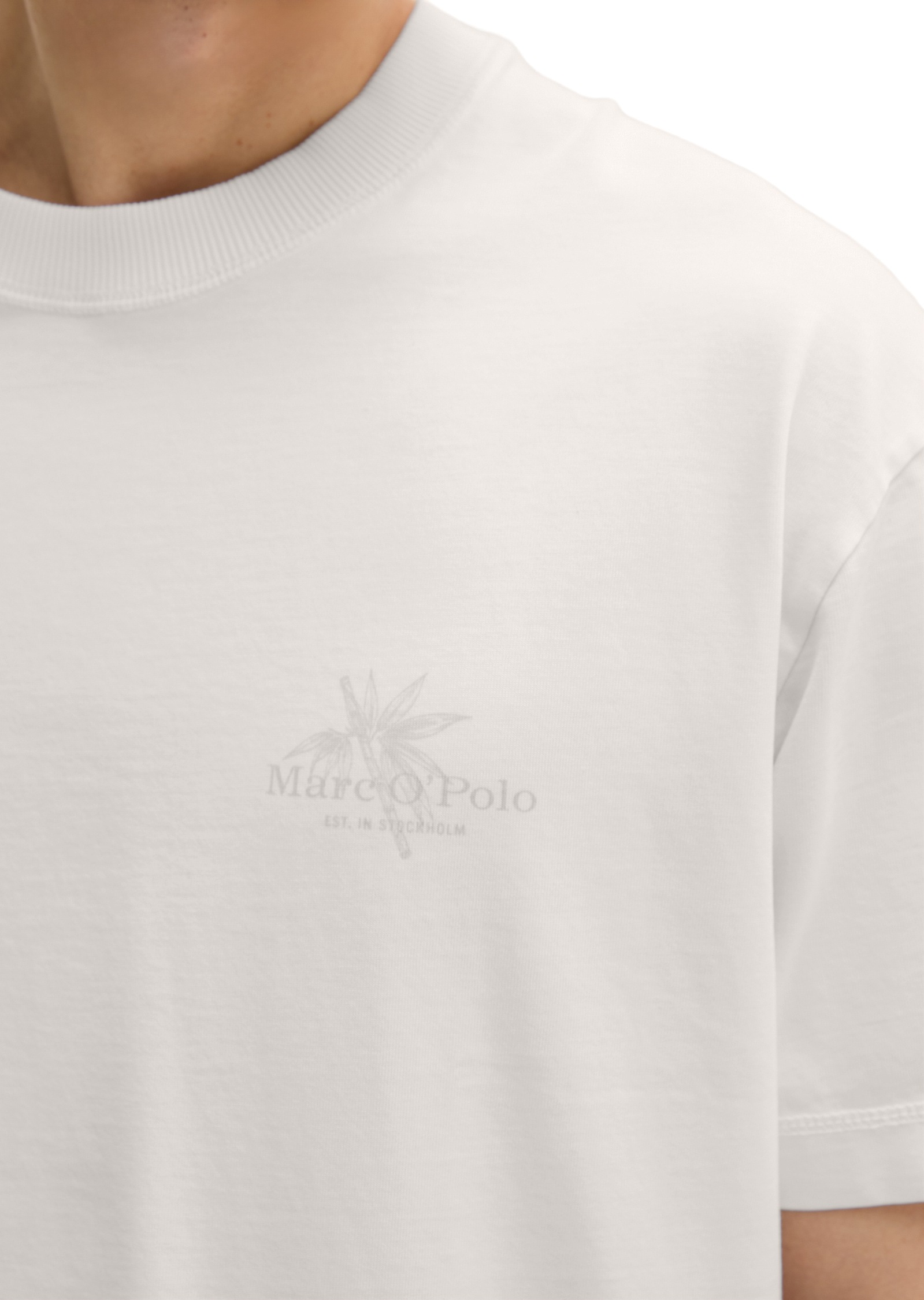Marc O'Polo T-Shirt »mit sommerlichem Rückenprint«