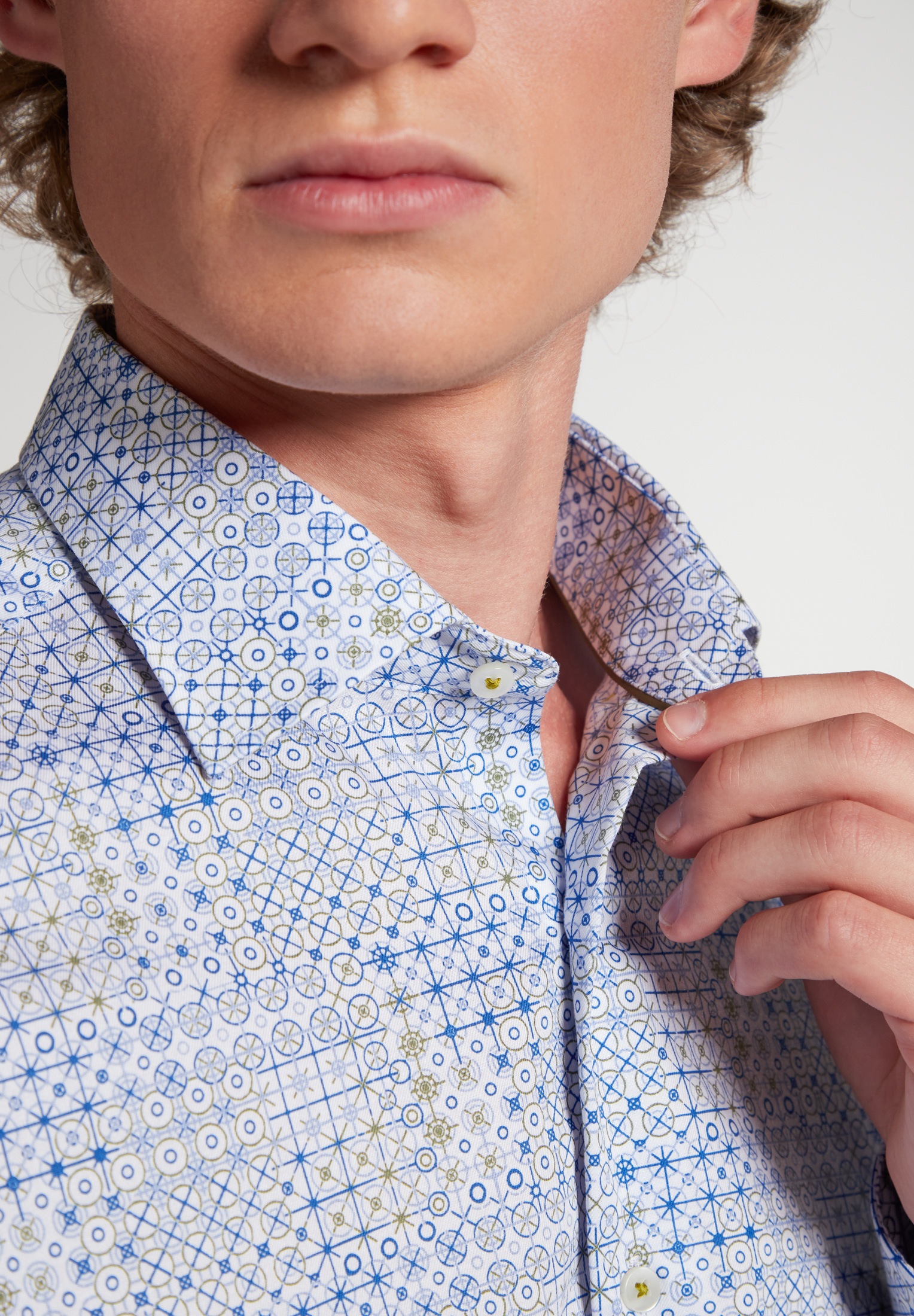Eterna Langarmhemd »SLIM FIT«, EASY IRON (bügelleicht)