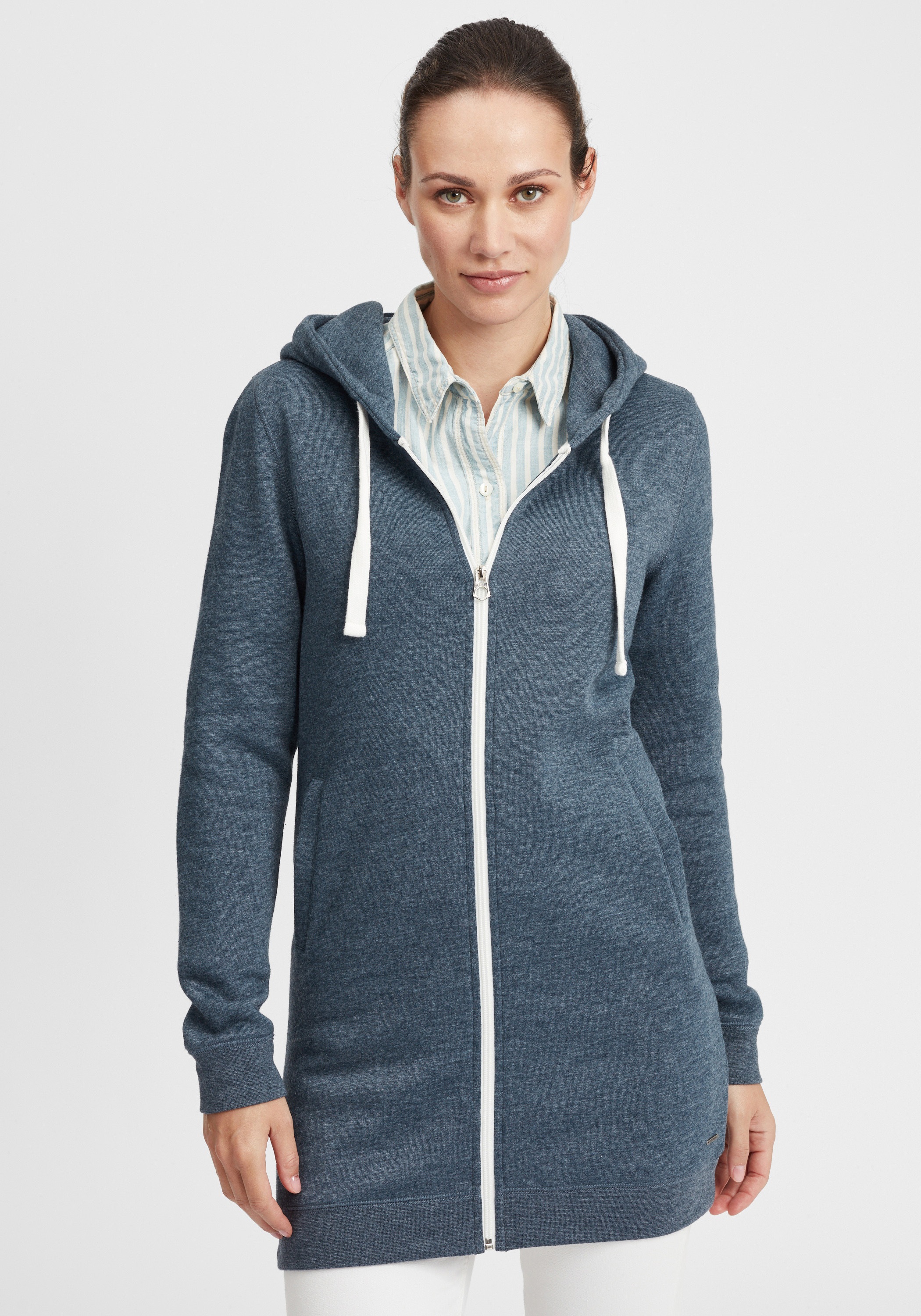 OXMO Kapuzensweatjacke "Kapuzensweatjacke OXOlinda" günstig online kaufen