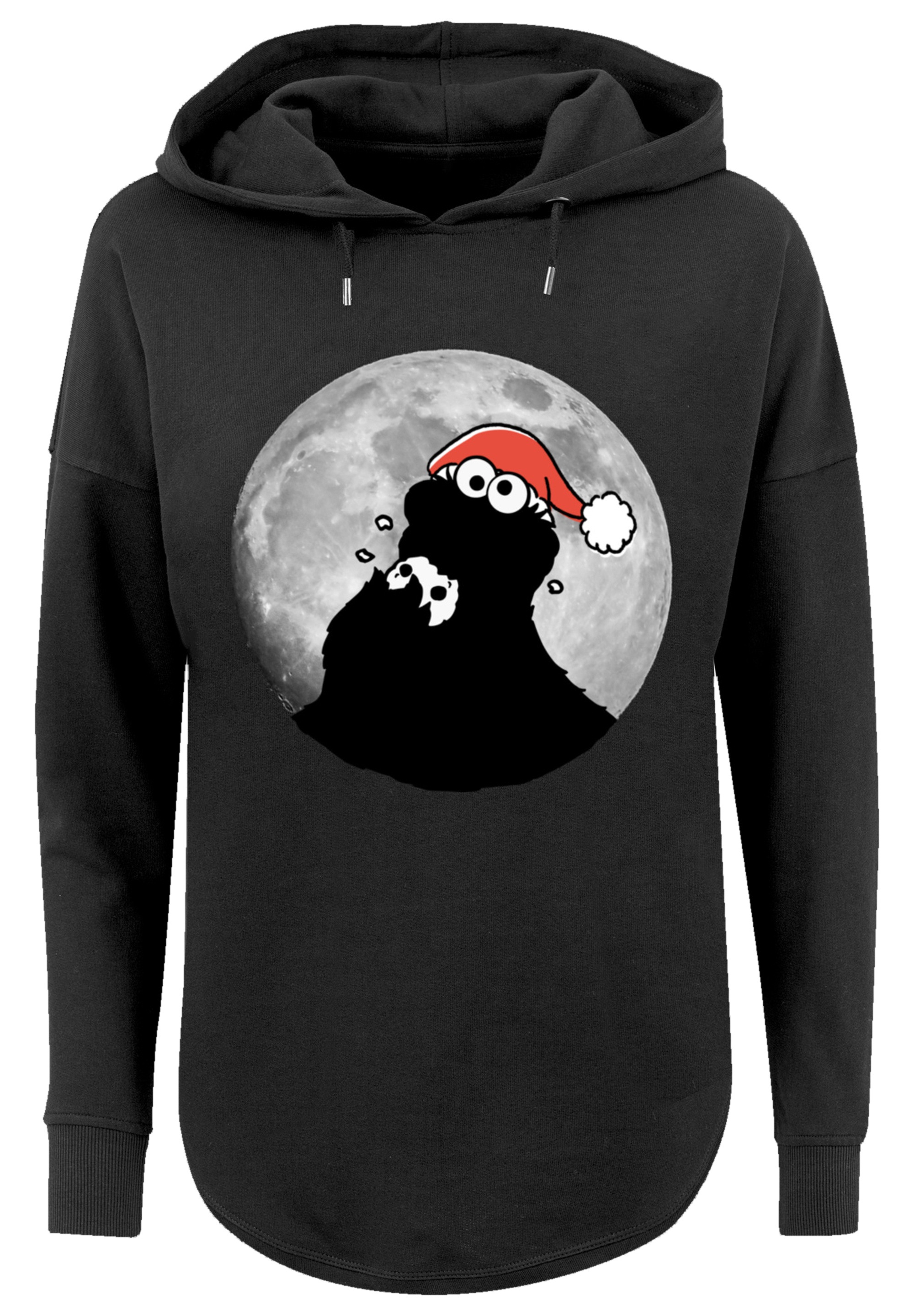 F4NT4STIC Kapuzenpullover »Krümelmonster Weihnachten«, Premium Qualität