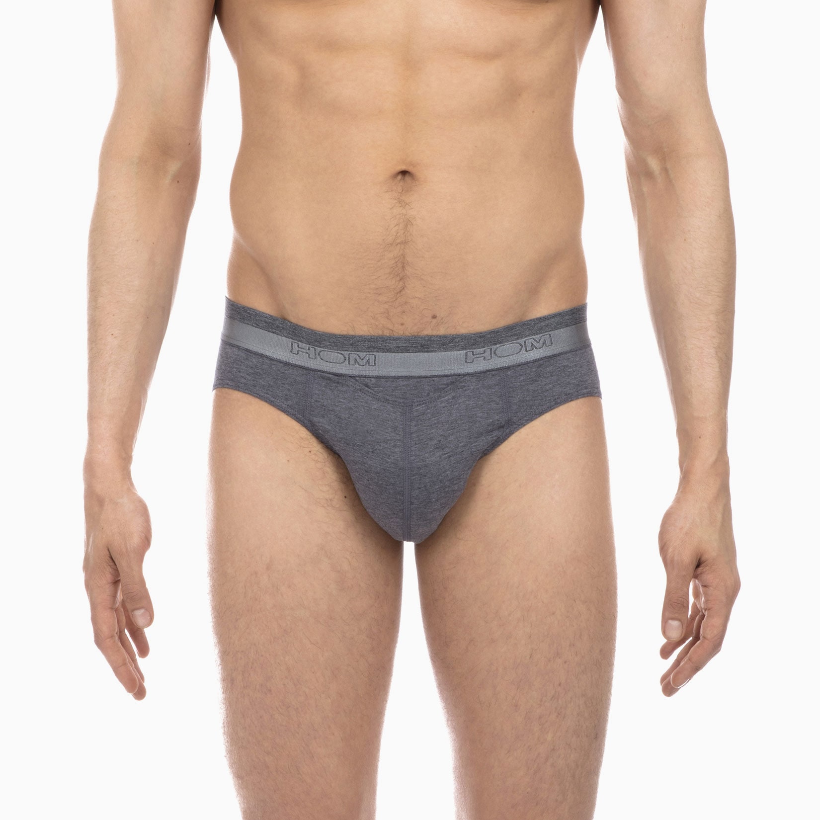 HOM Herren Minislip "HO1", Gr. S, grau, Obermaterial: 65% Baumwolle, 22% Modal, 13% Elasthan, unifarben, Unterhosen, bequem, weich, eng, elastisch,