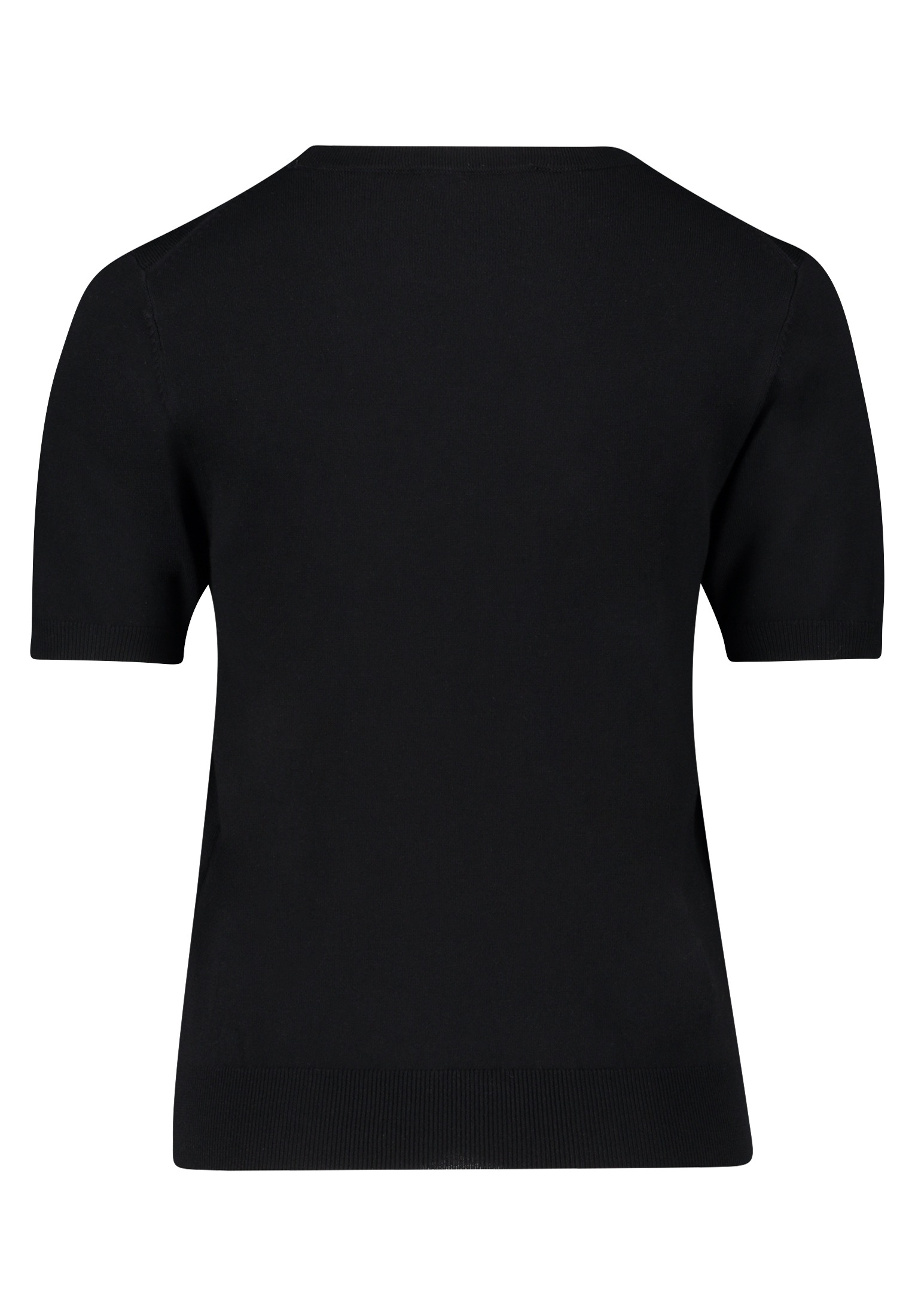 Betty&Co Kurzarmshirt »Betty & Co Feinstrickpullover mit Rundhalsausschnitt«, (1 tlg.)