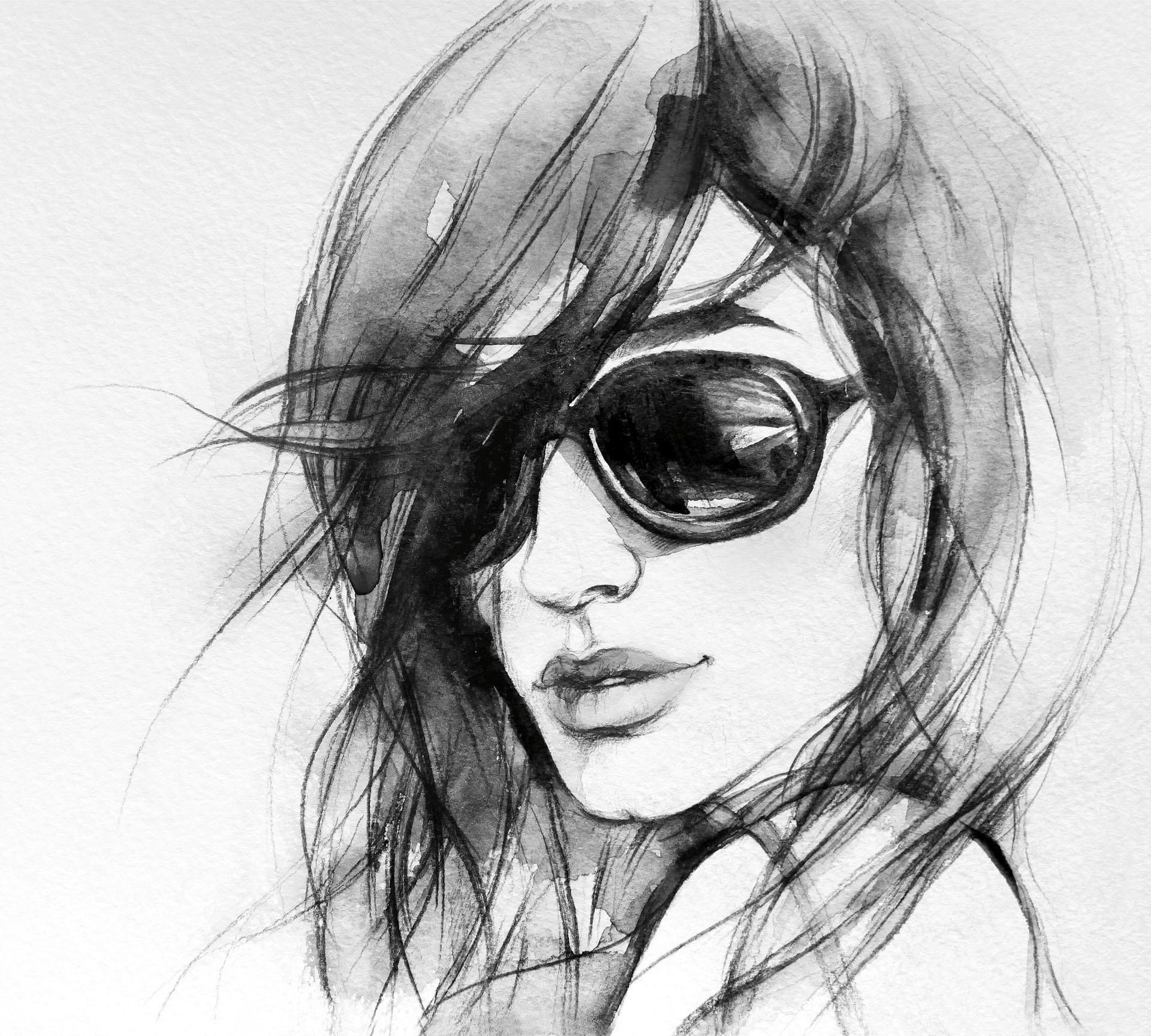 bestellen Vliestapete BAUR »I wear my sunglasses« Wall-Art |