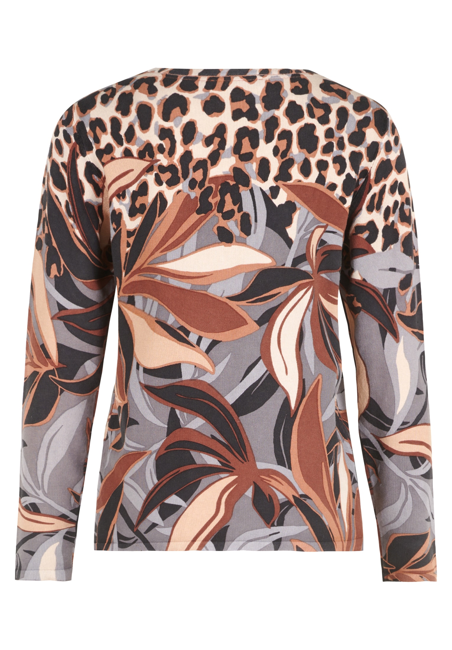 Betty Barclay Strickpullover »Betty Barclay Feinstrickpullover mit Aufdruck«, (1 tlg.), Material