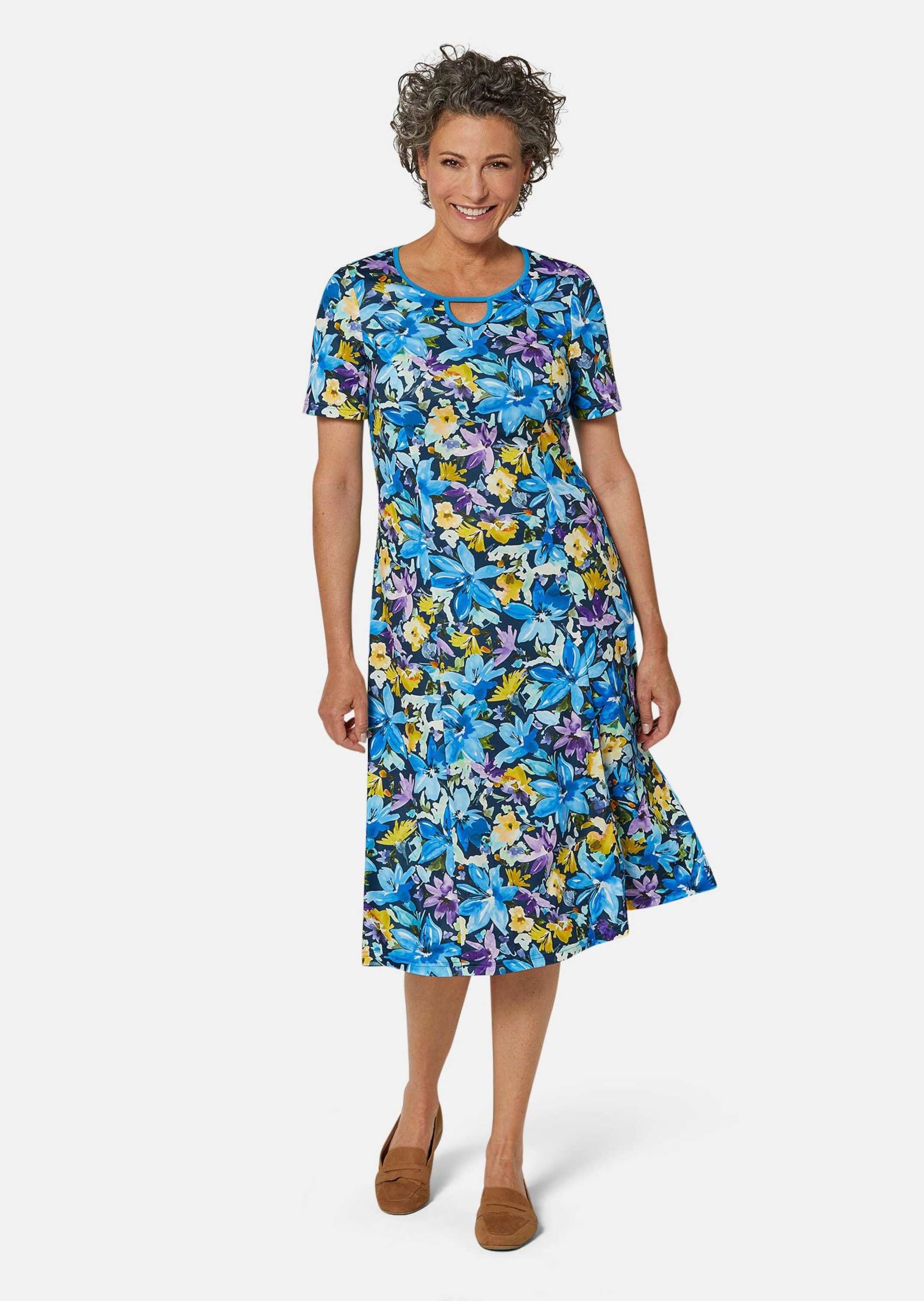 GOLDNER Sommerkleid »Freizeitkleid mit hochwertigem Druck«