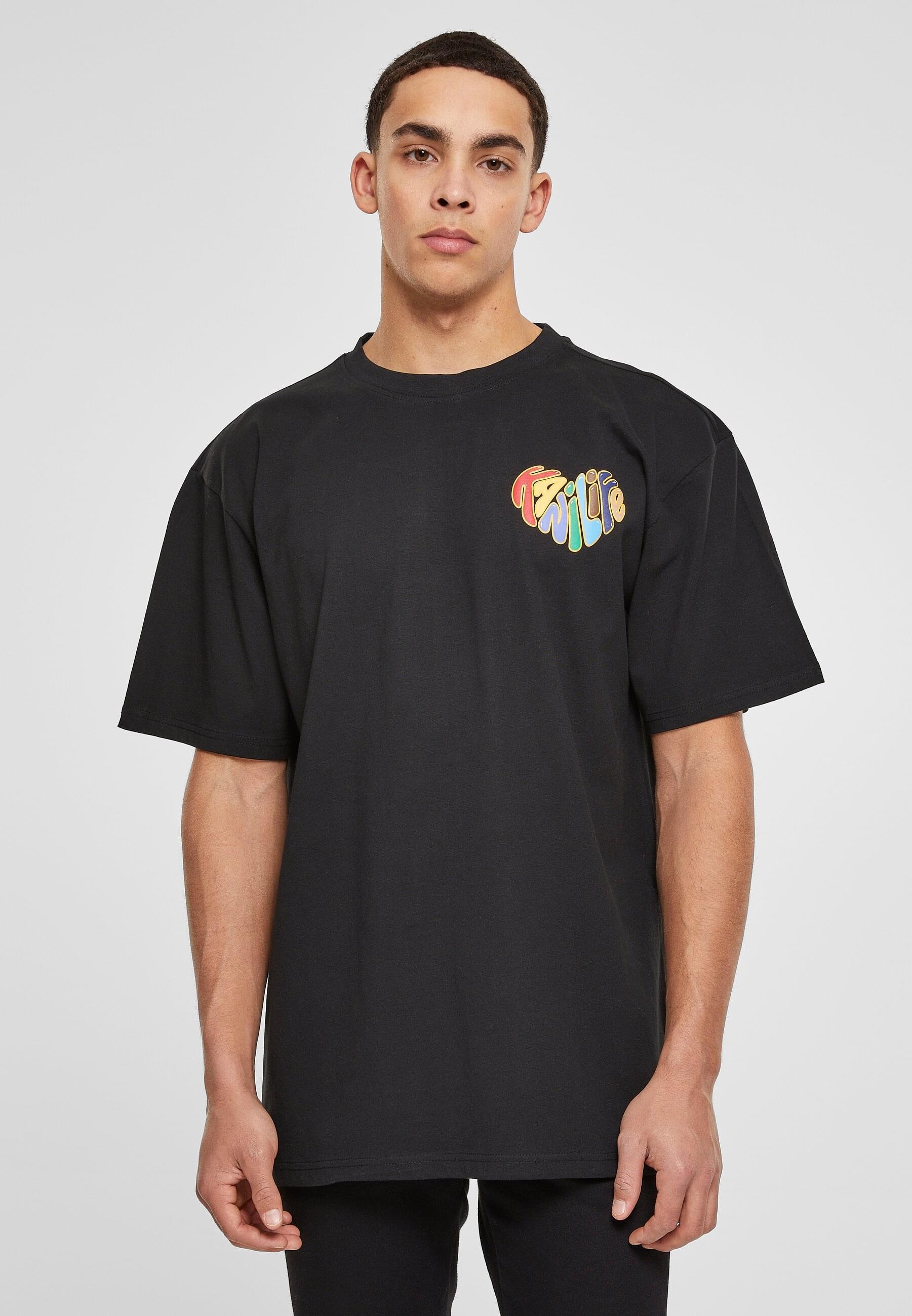 Karl Kani Kurzarmshirt »Karl Kani Herren KU231-001-2KK Woven Signature Kani Life Tee«, (1 tlg.)