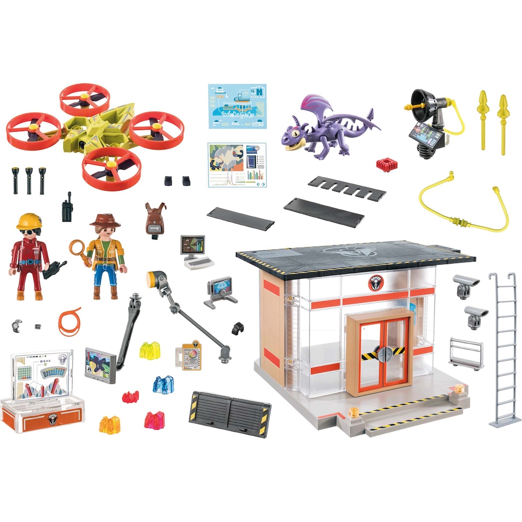 Playmobil® Konstruktions-Spielset »Dragons: The Nine Realms - Icaris Lab (71084)«, (124 St.)