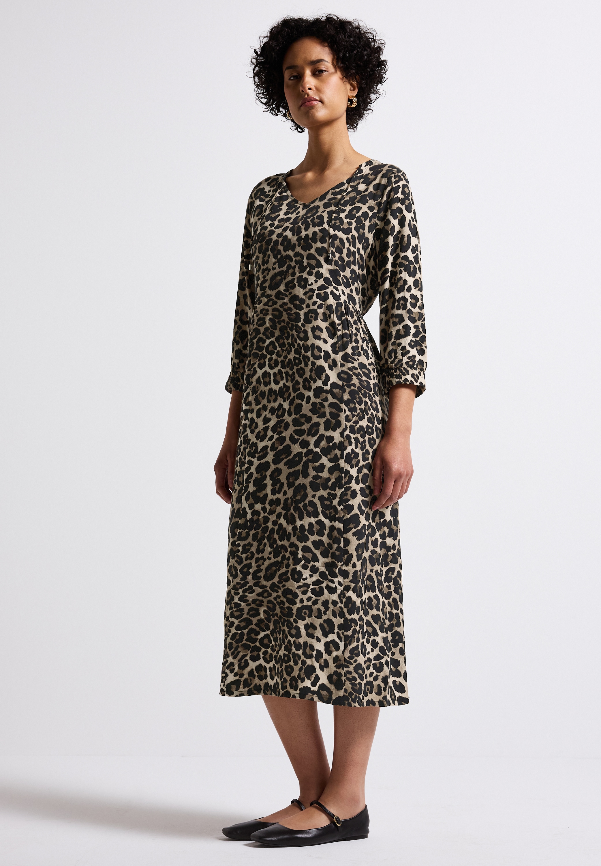 STREET ONE Midikleid, mit Print günstig online kaufen